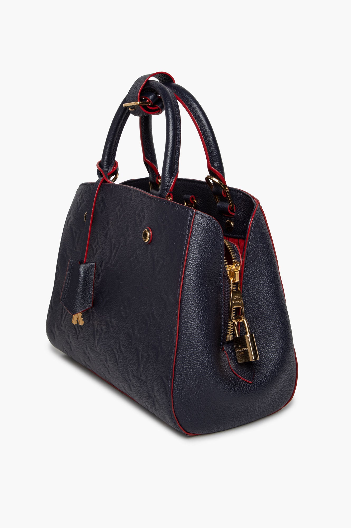 Louis Vuitton Marine Rouge Monogram Empriente Montaigne BB