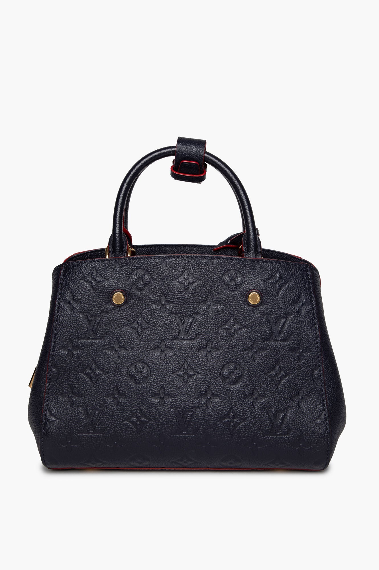 Louis Vuitton Marine Rouge Monogram Empriente Montaigne BB