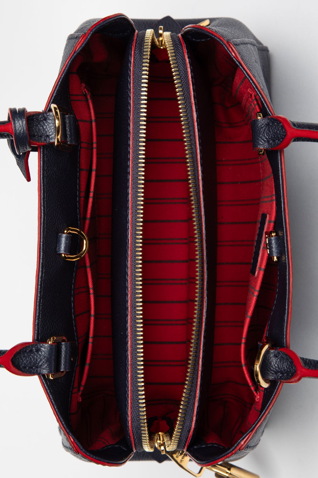 Louis Vuitton Marine Rouge Monogram Empriente Montaigne BB