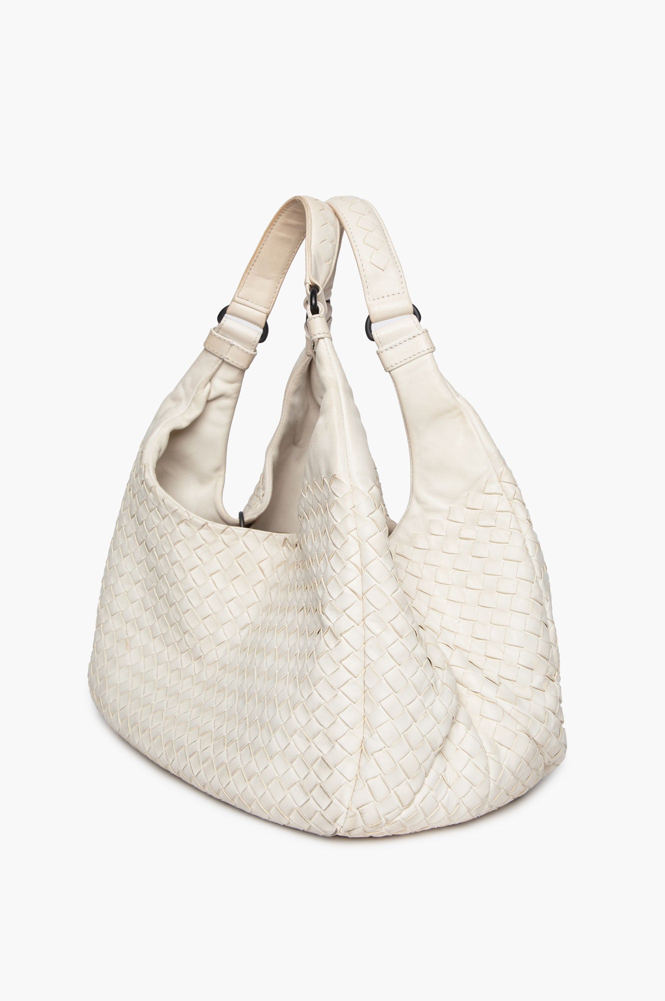 Bottega Veneta White Tote Bag