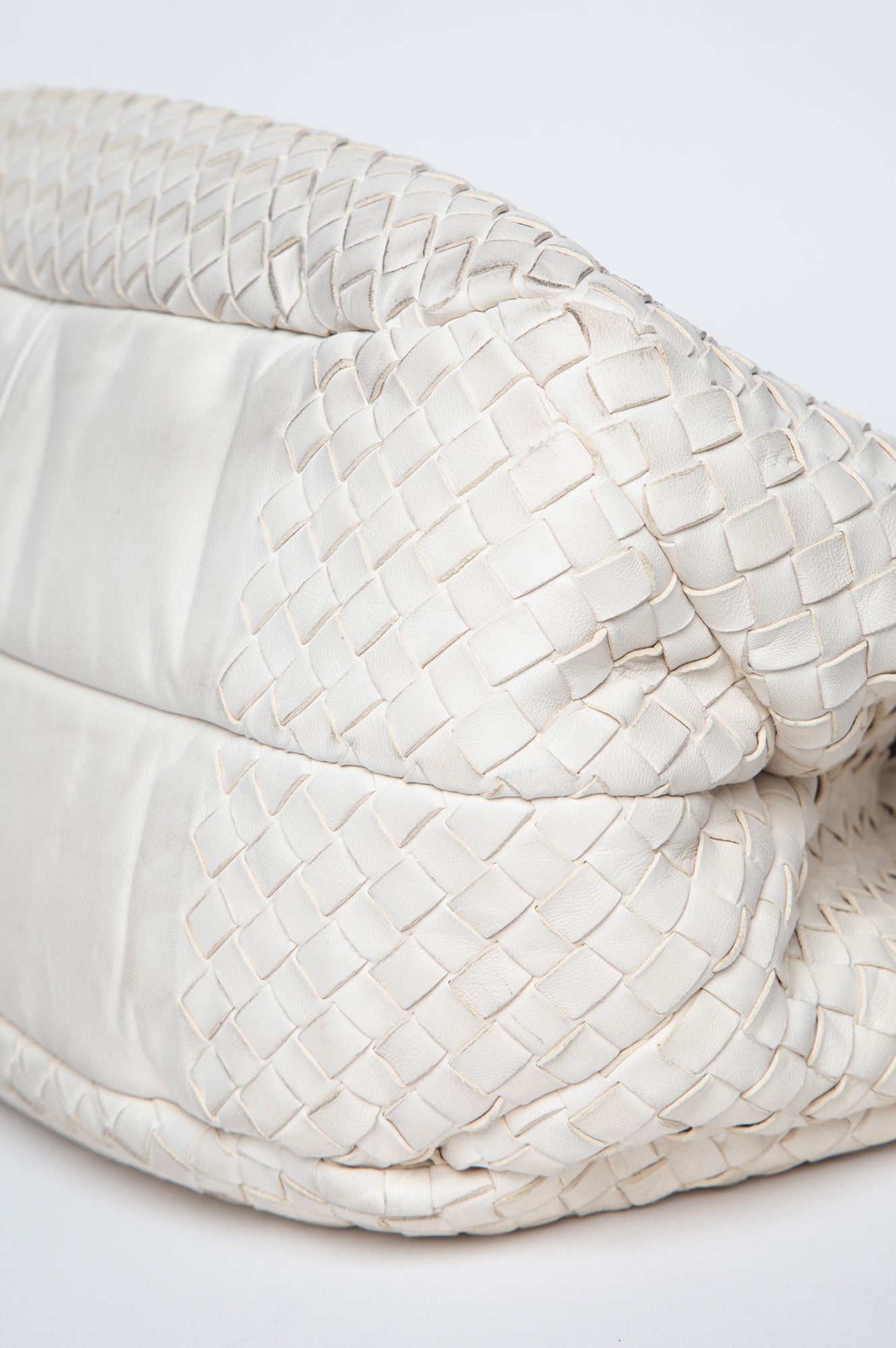 Bottega Veneta White Tote Bag