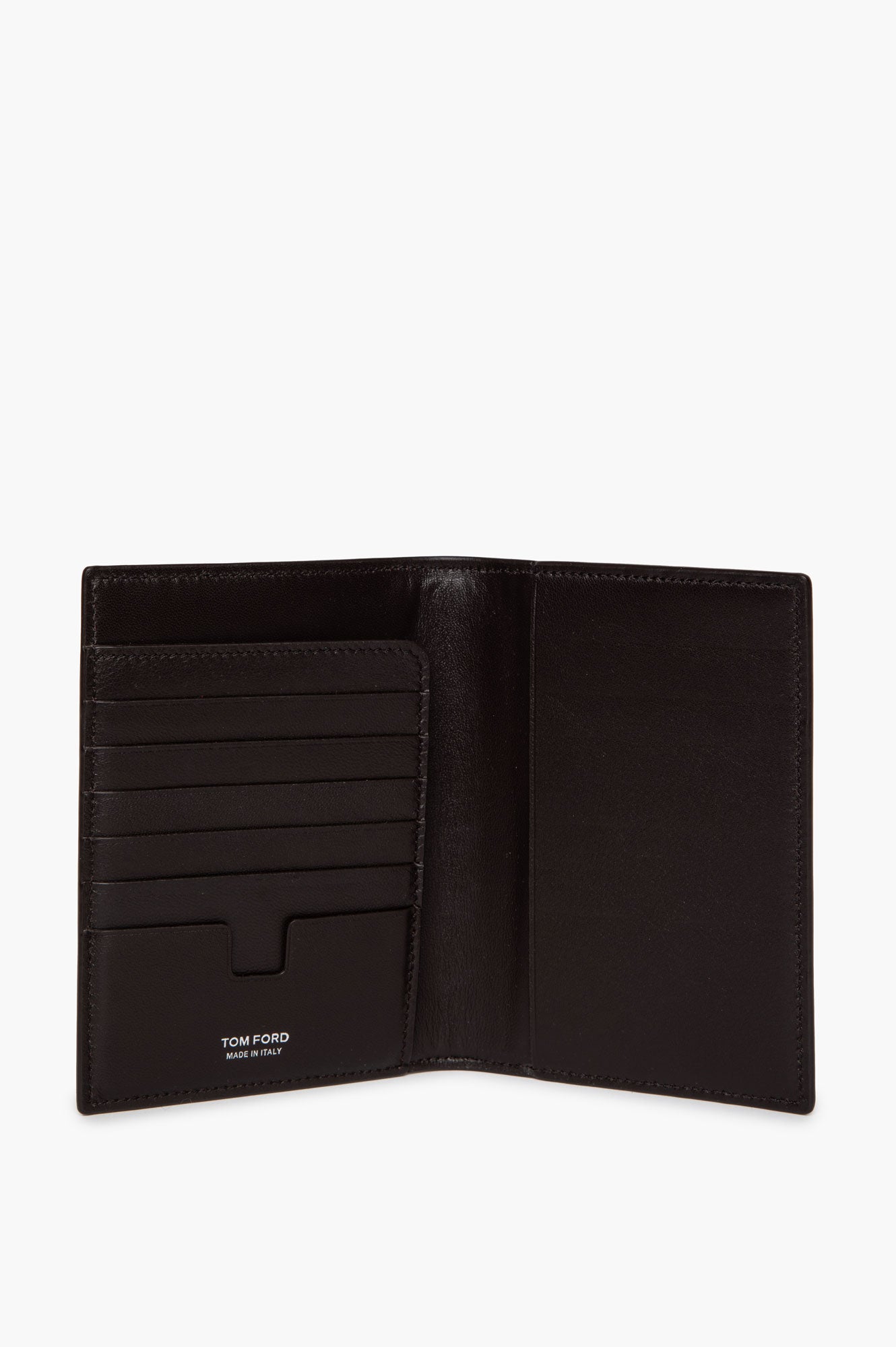 Tom Ford Dark Brown Passport Holder