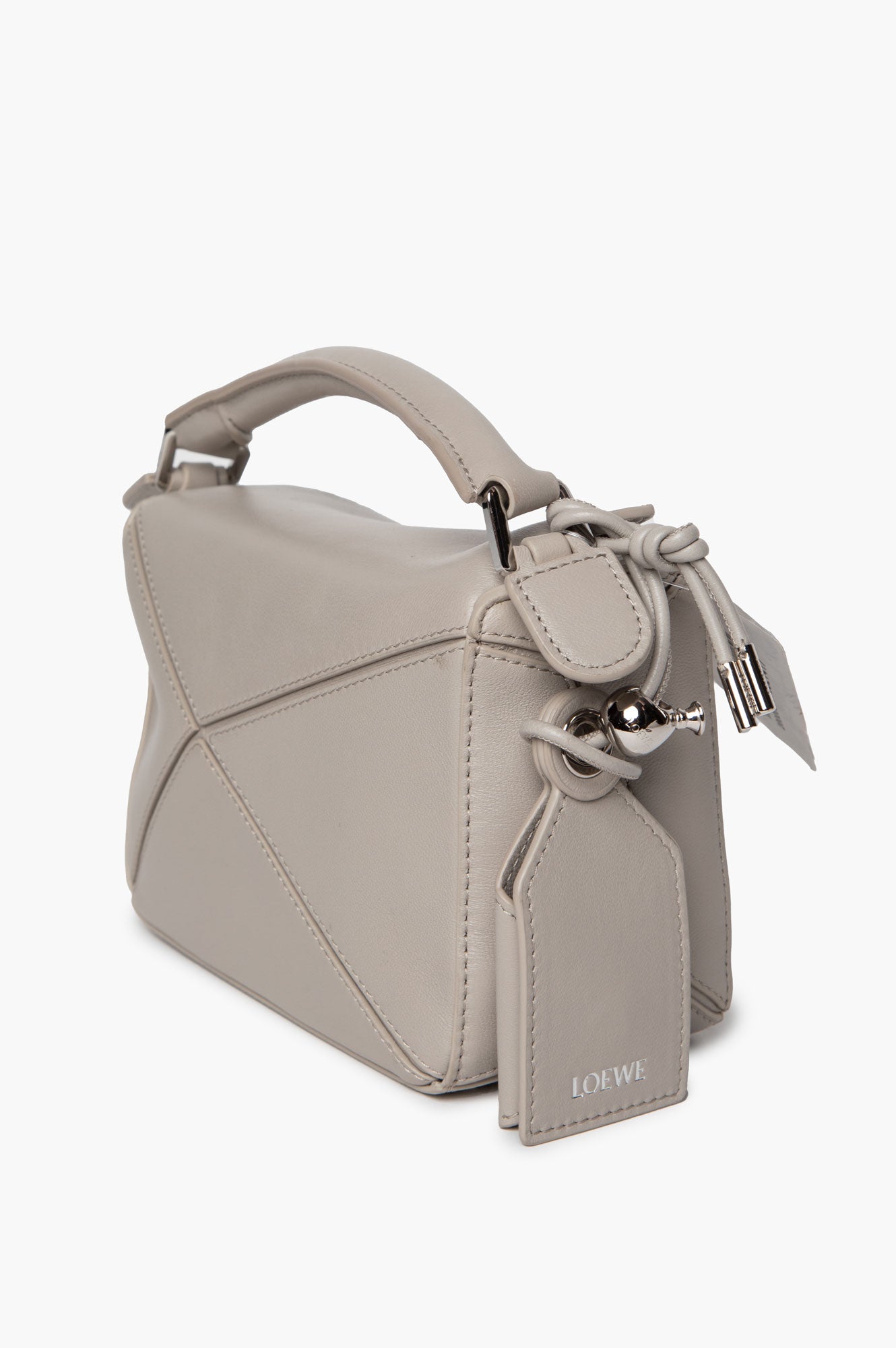 Loewe Grey Mini Puzzle Bag
