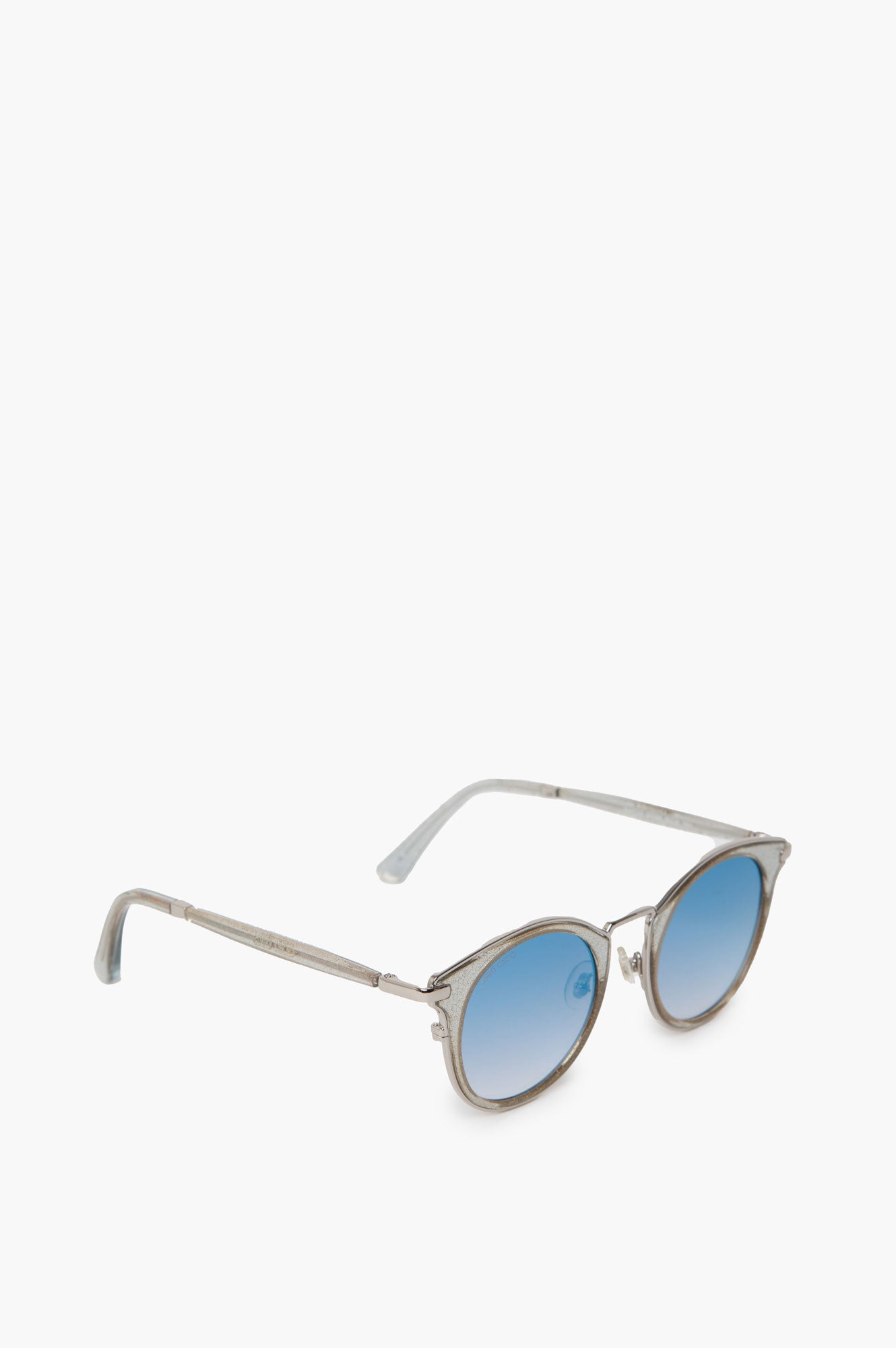 Jimmy Choo Silver Frame Sunglasses