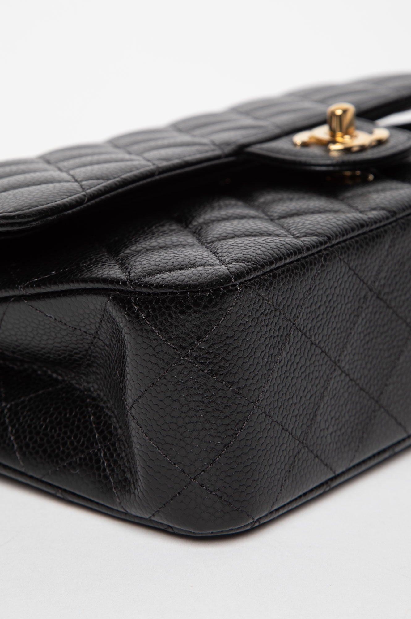 Chanel Black Caviar Medium Classic Flap Bag 2024