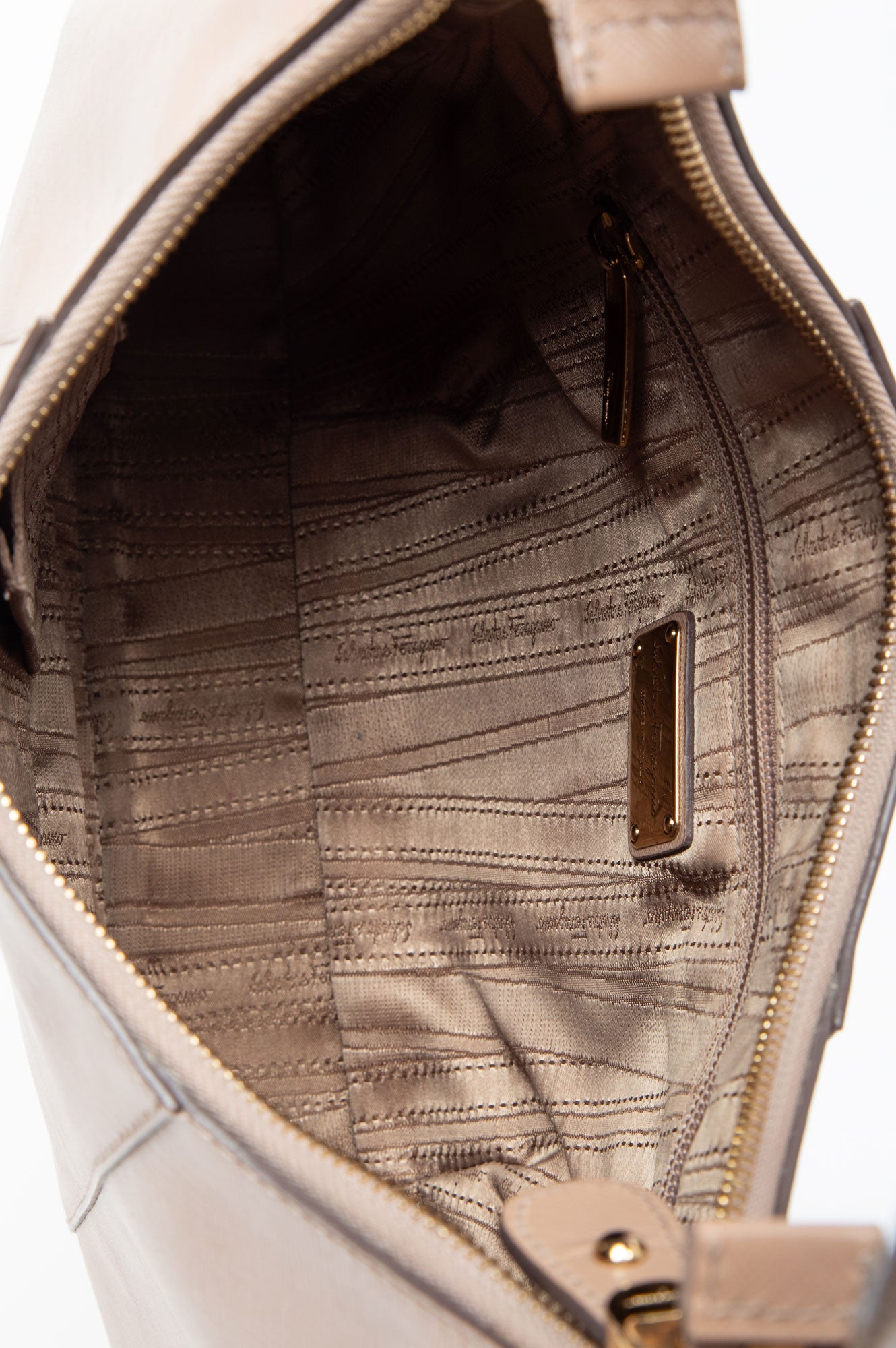 Salvatore Farragamo Beige Tote