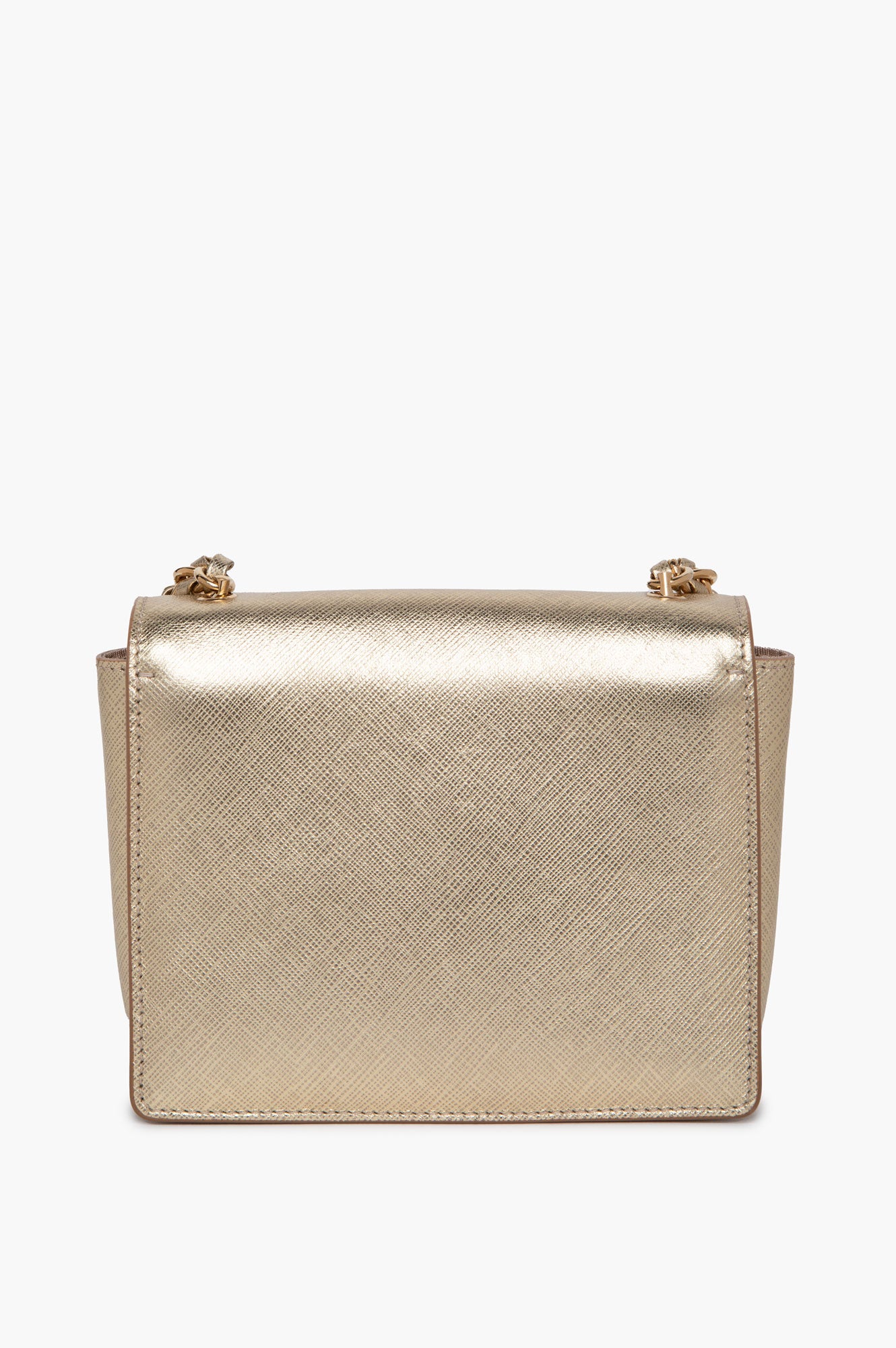 Salvatore Farragamo Gold Mini Bag