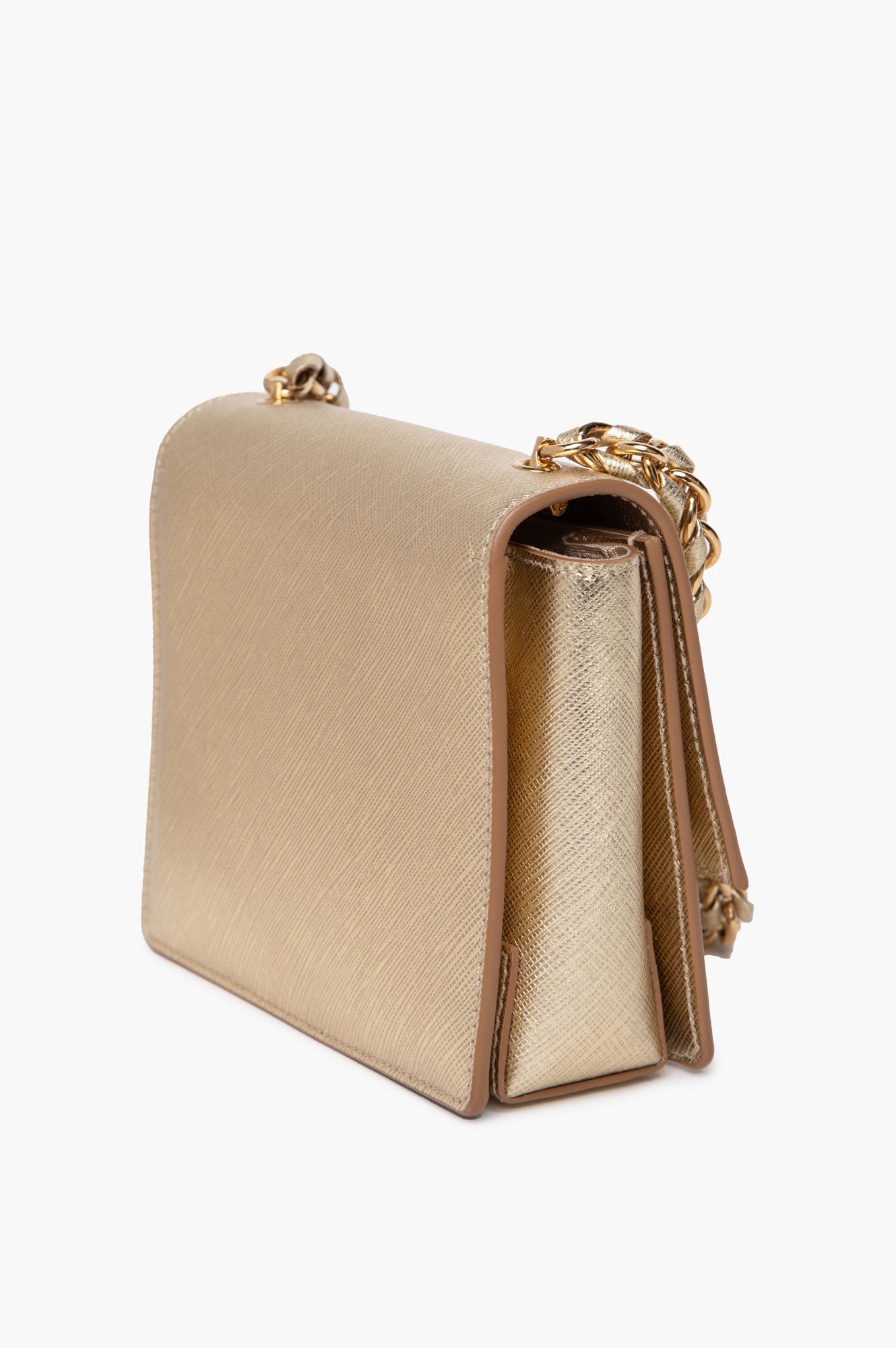 Salvatore Farragamo Gold Mini Bag
