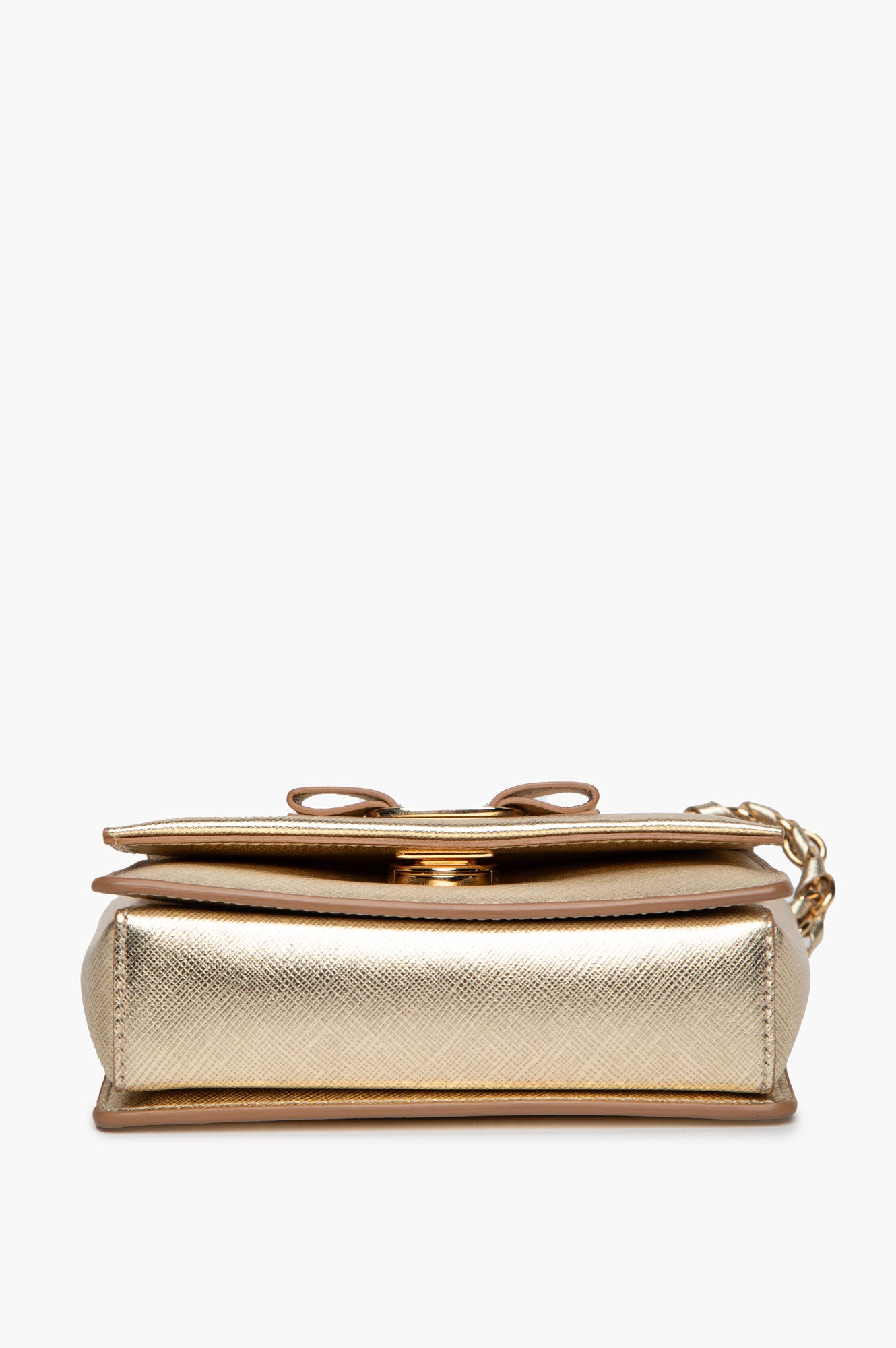 Salvatore Farragamo Gold Mini Bag