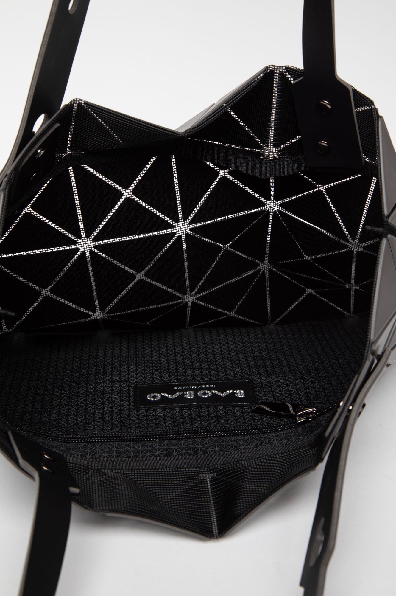 Bao Bao Issey Miyake Grey Lucent Tote