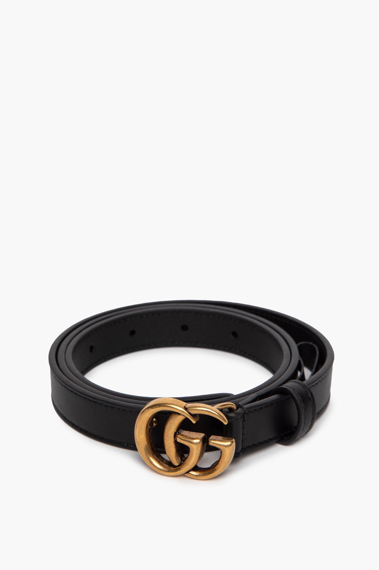 Gucci Marmont GG Thin Belt Size 85