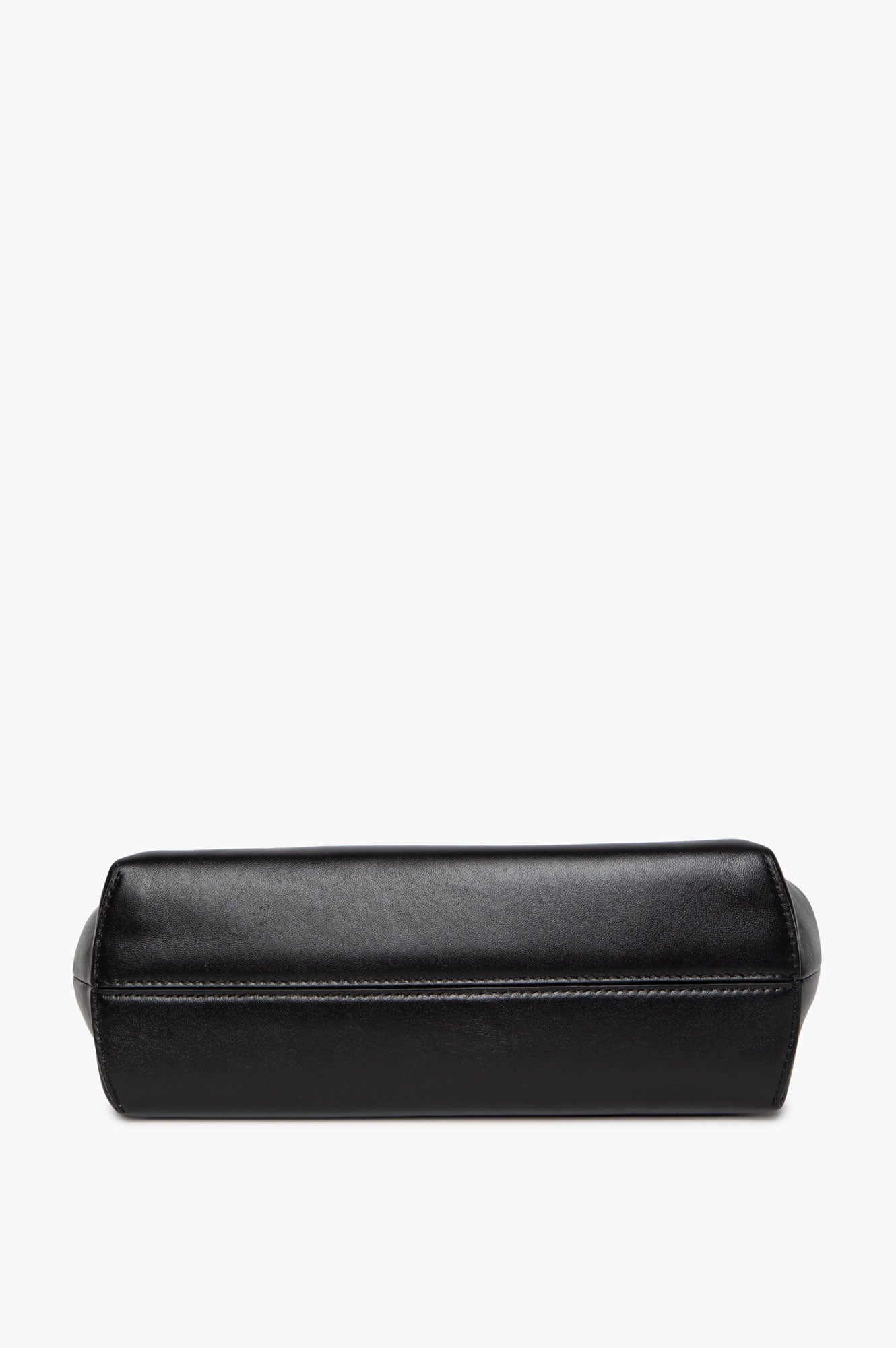 Fendi First Midi Nappa Leather Clutch With Strap