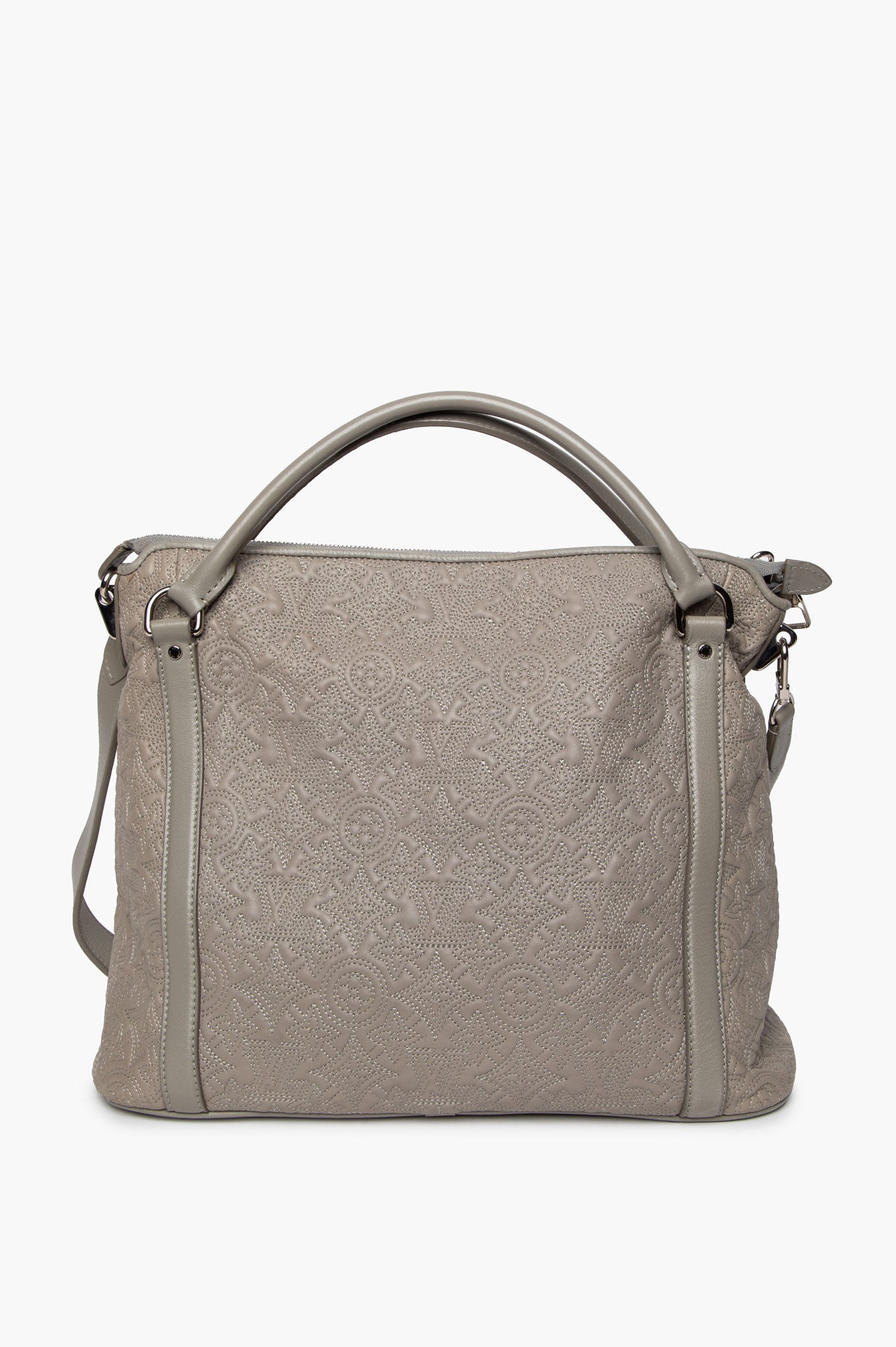 Louis Vuitton Gris Lambskin Tasche Antheia Ixia MM Bag