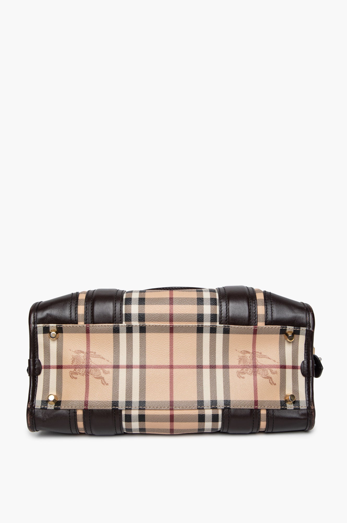 Burberry Haymarket Check Minford Satchel