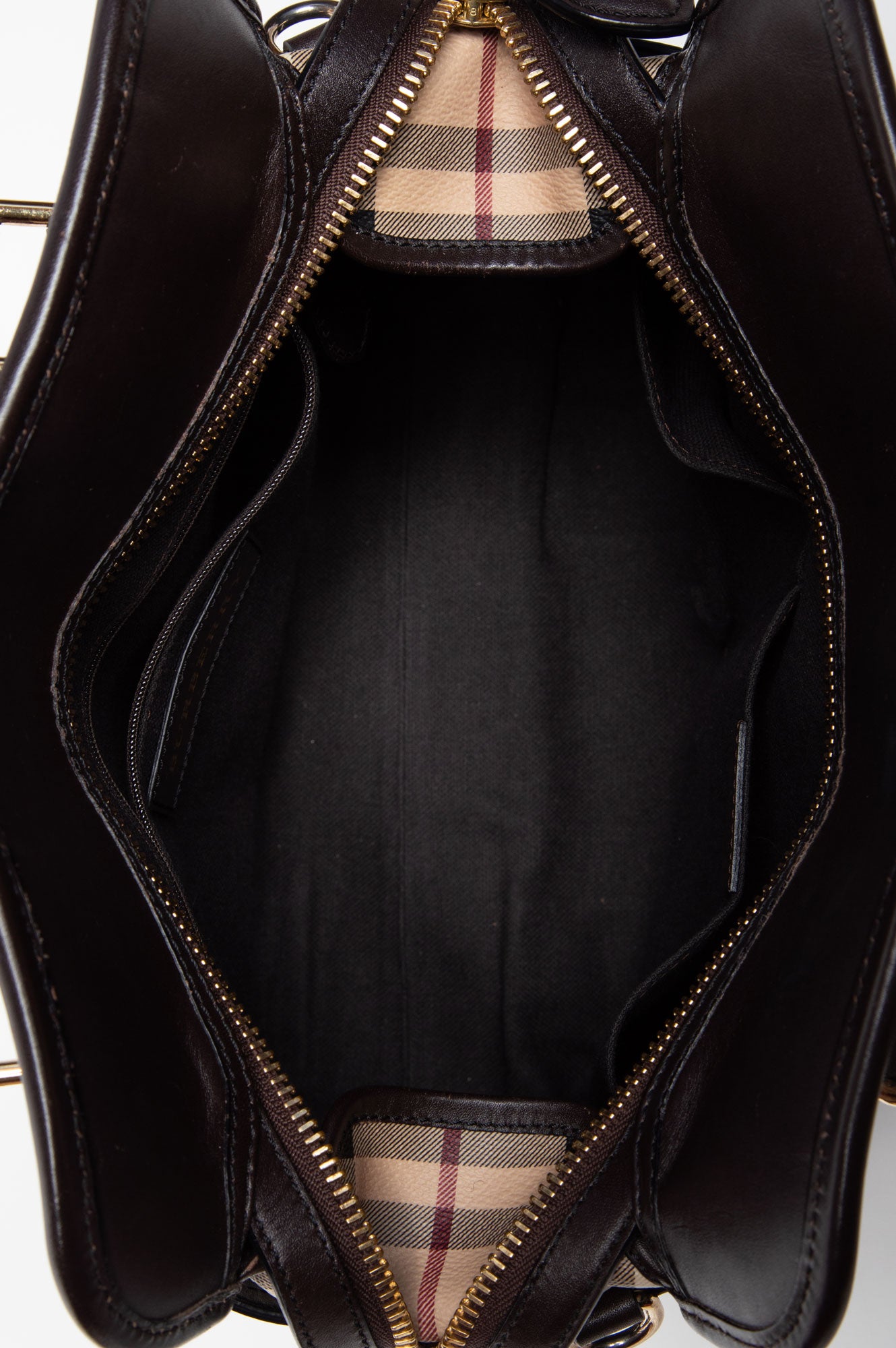 Burberry Haymarket Check Minford Satchel