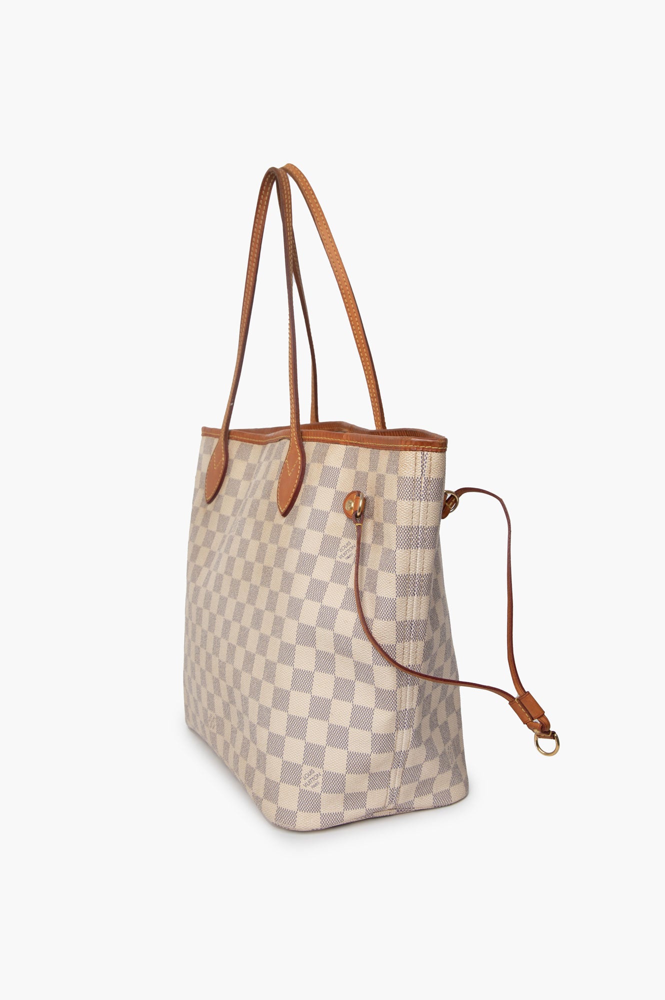 Louis Vuitton Damier Azur Neverfull MM Bag