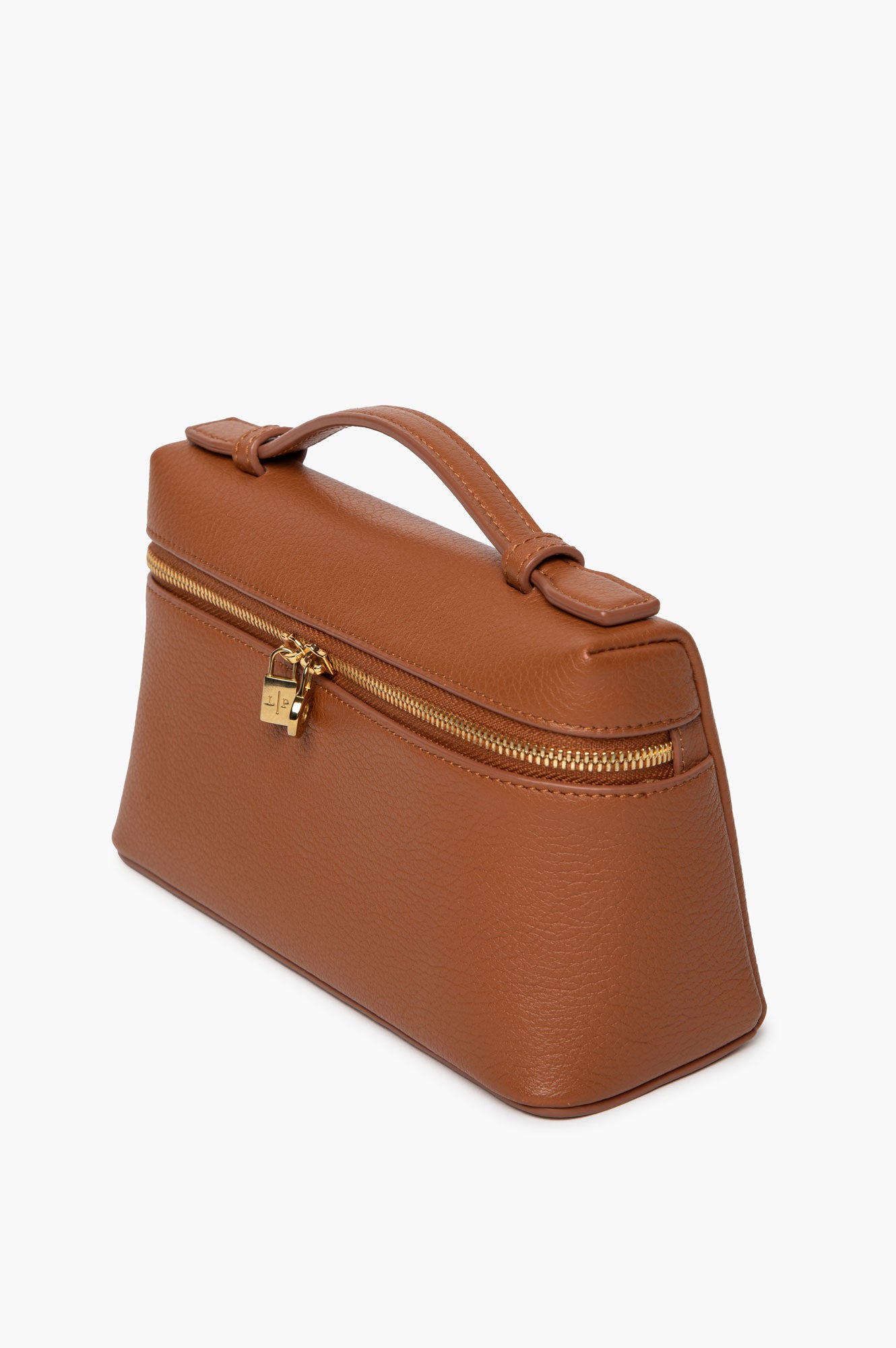 Loro Piana Brown Leather Extra Pocket L19 Bag