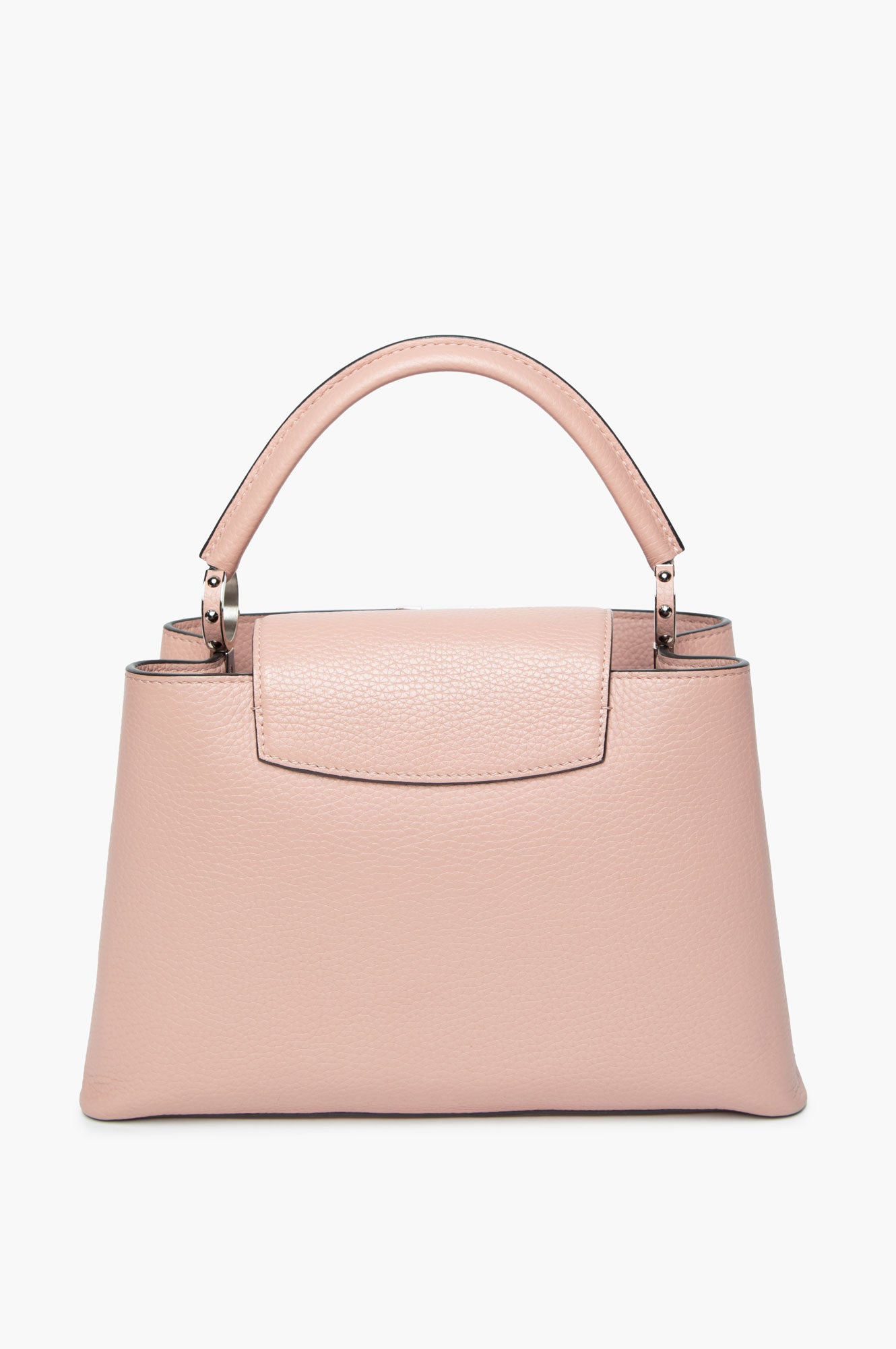 Louis Vuitton Magnolia Pink Taurillon PM Capucines Bag