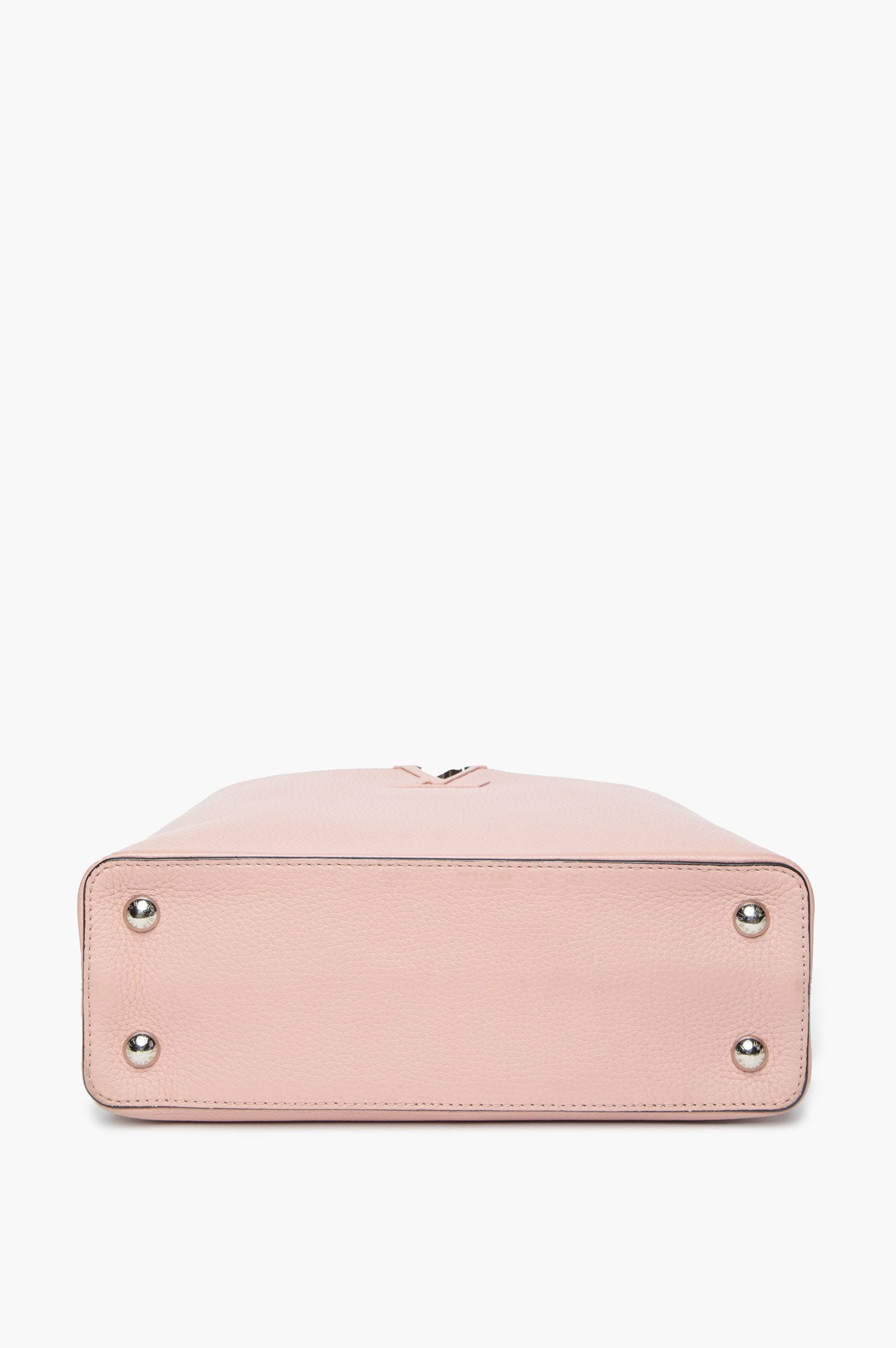 Louis Vuitton Magnolia Pink Taurillon PM Capucines Bag