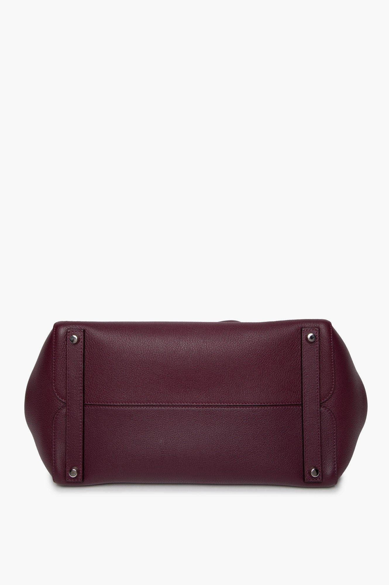 Christian Dior Burgundy Purple Open Bar Tote