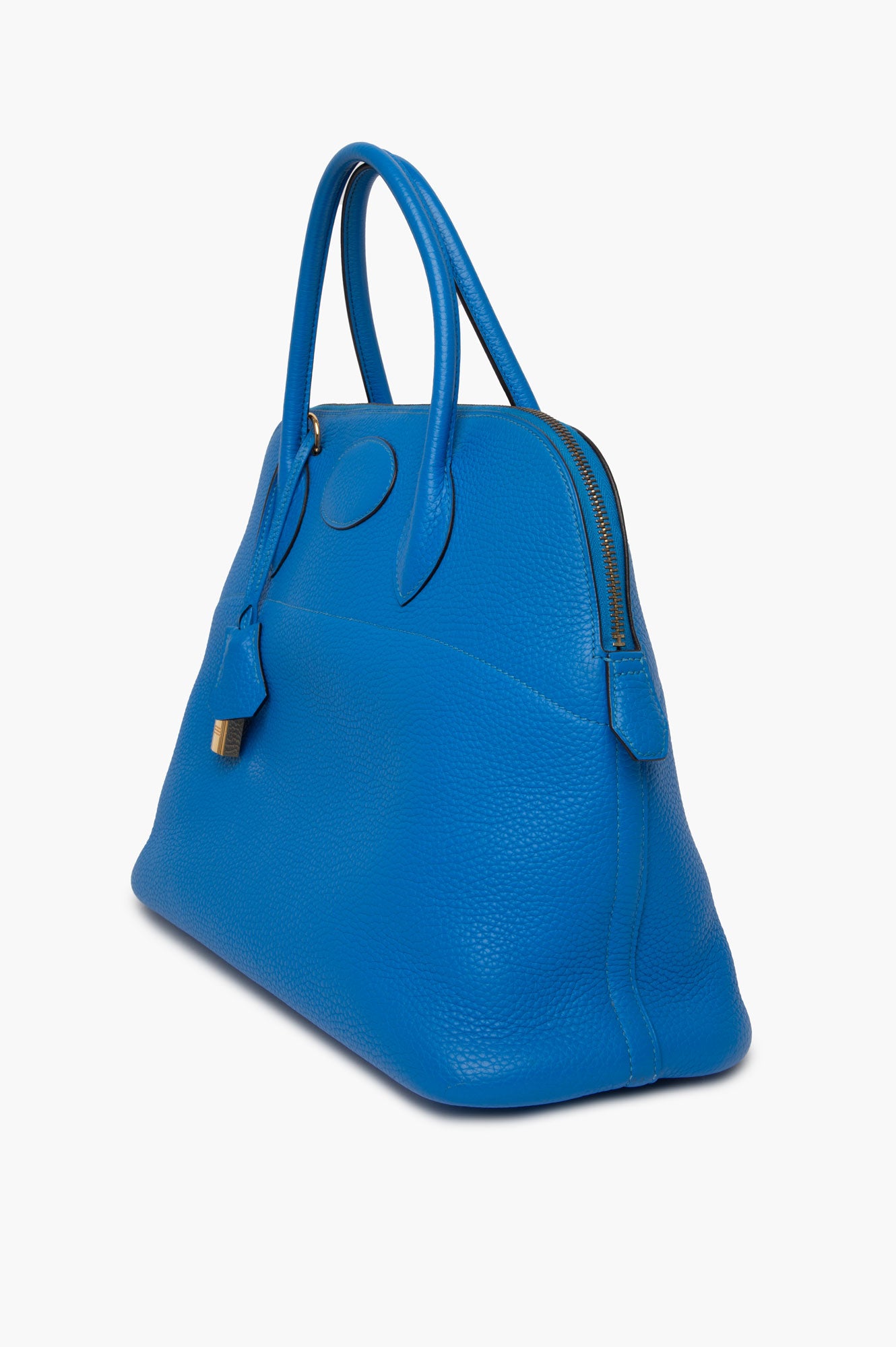 Hermès Bleu Hydra Clemence Bolide 35