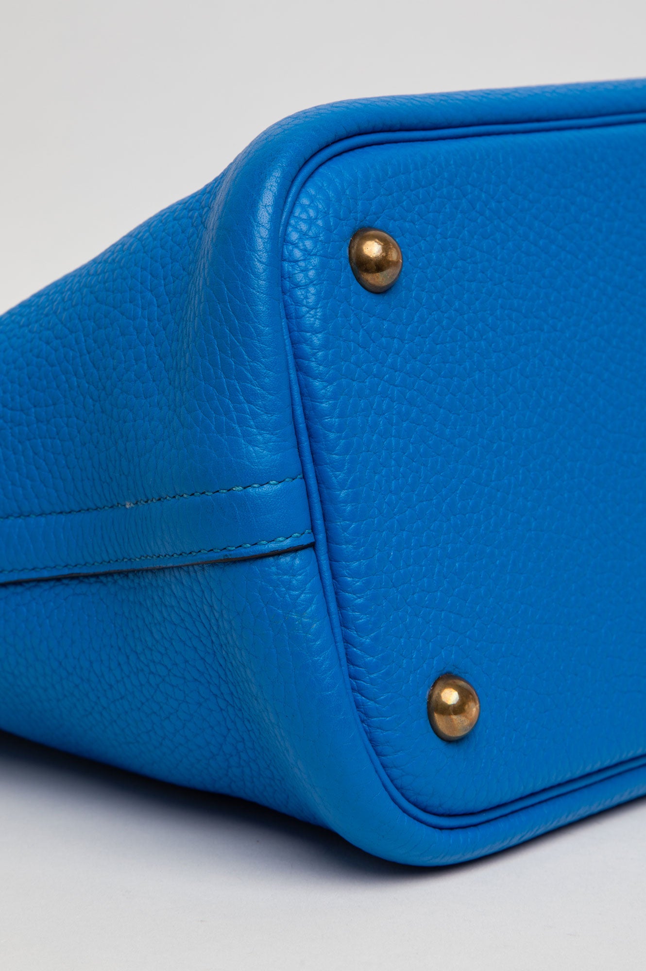 Hermès Bleu Hydra Clemence Bolide 35