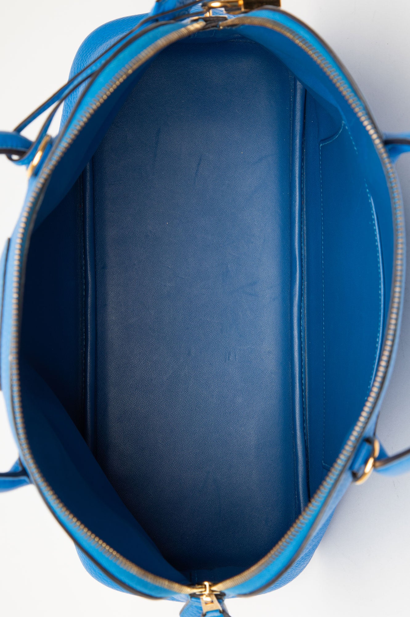 Hermès Bleu Hydra Clemence Bolide 35