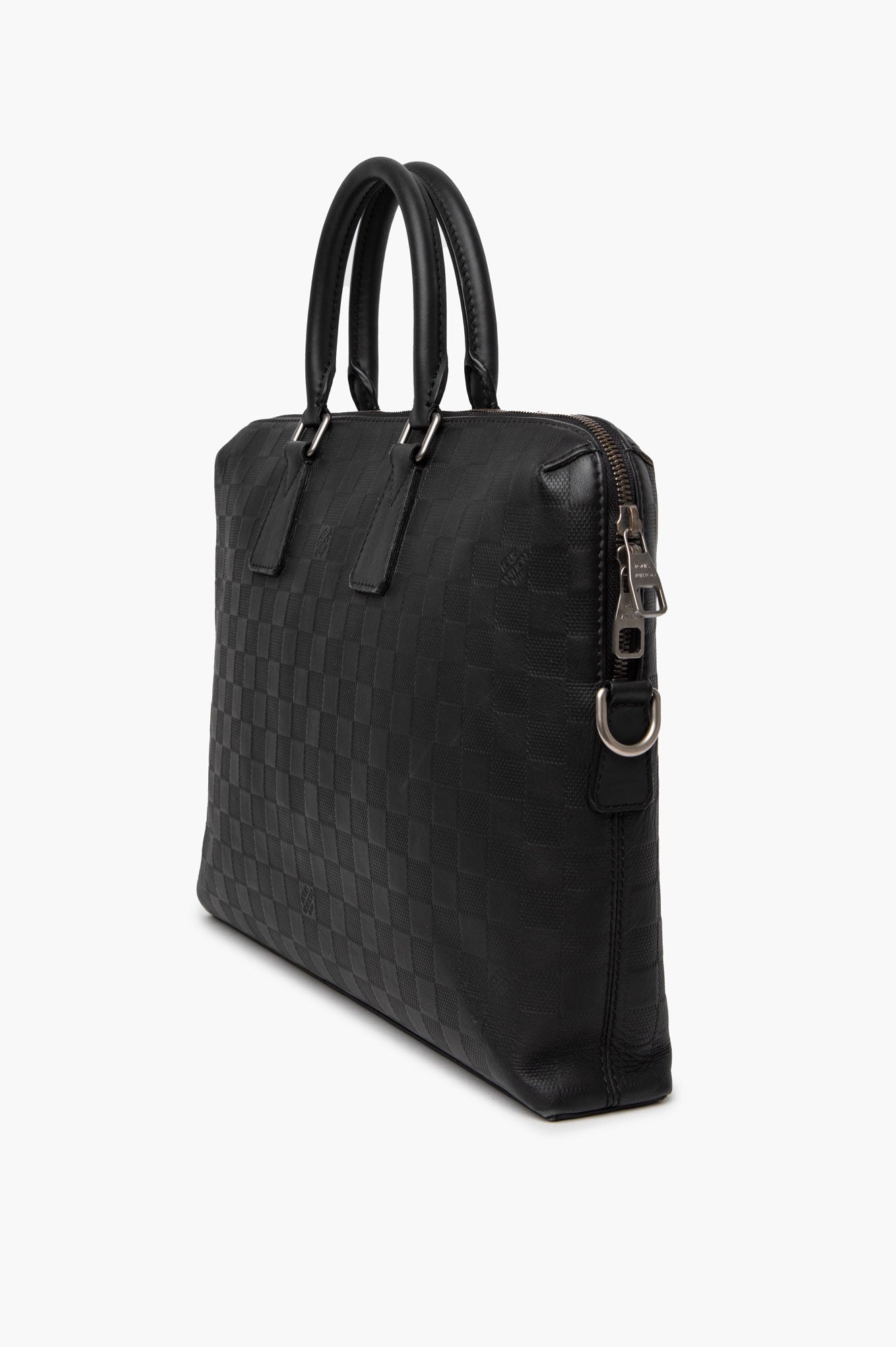 Louis Vuitton Onyx Damier Infini Leather Porte-Documets Jour Bag