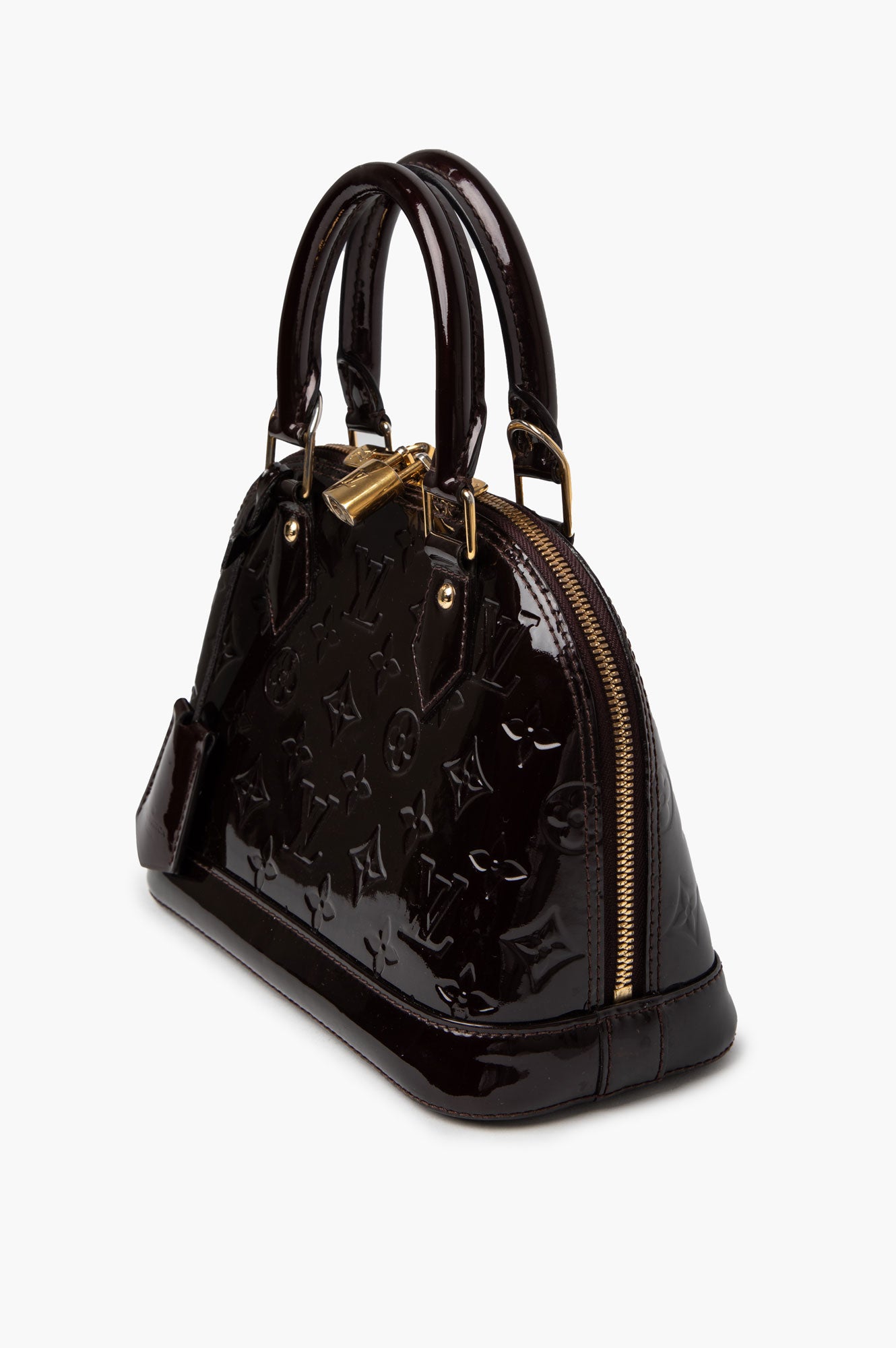 Louis Vuitton Amarante Vernis Alma BB