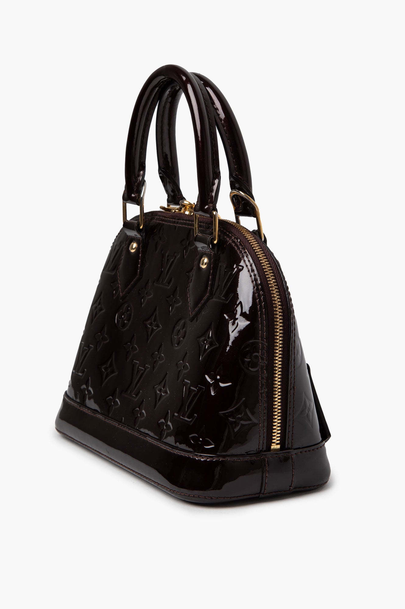 Louis Vuitton Amarante Vernis Alma BB