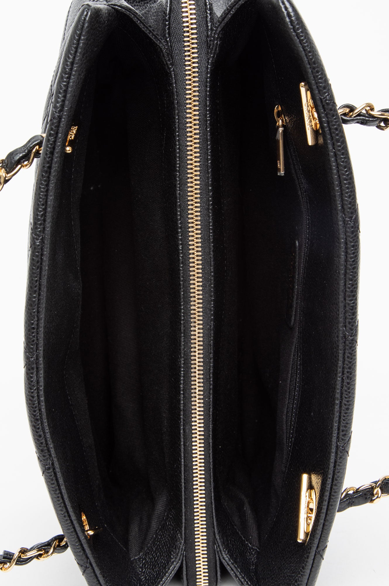 Chanel Black Caviar Timeless Tote