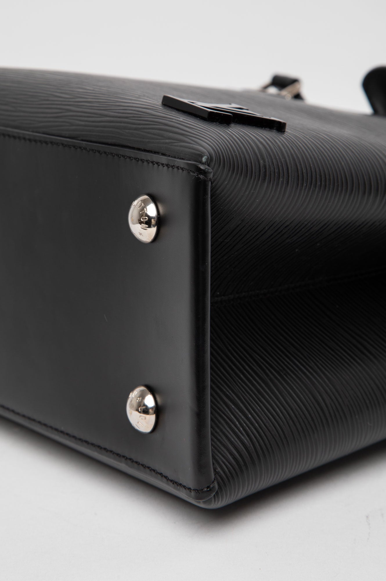 Louis Vuitton Black Epi Leather PM Kleber Bag