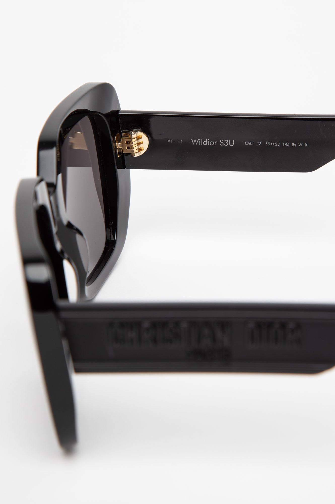 Christian Dior Black Square Sunglasses