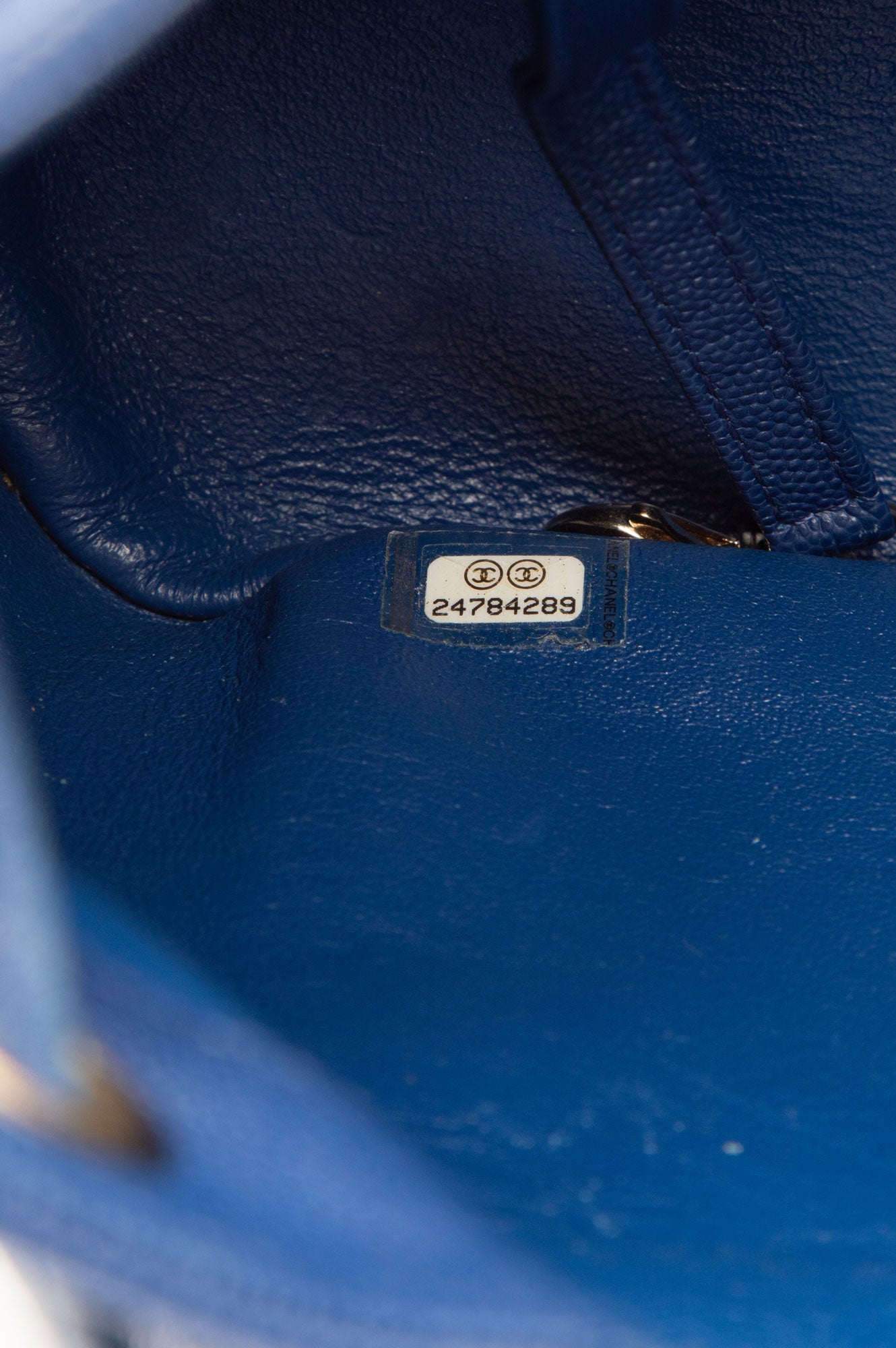 Chanel Blue Caviar Business Affinity Backpack