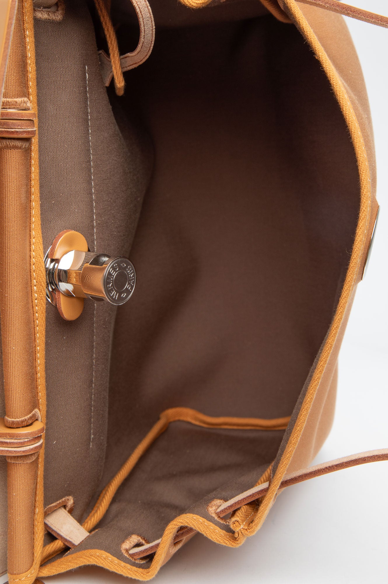 Hermès Naturel Sable Herbag Zip 31