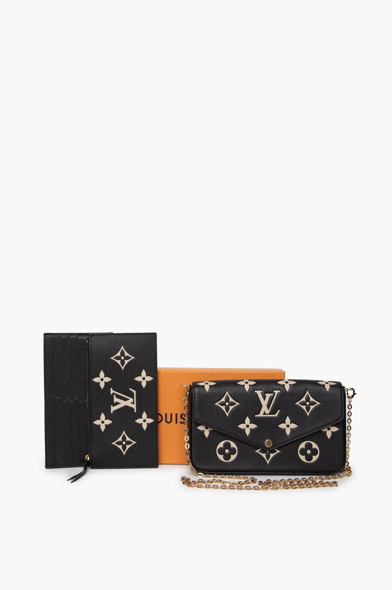 Louis Vuitton Black Felicie Pochette Bag
