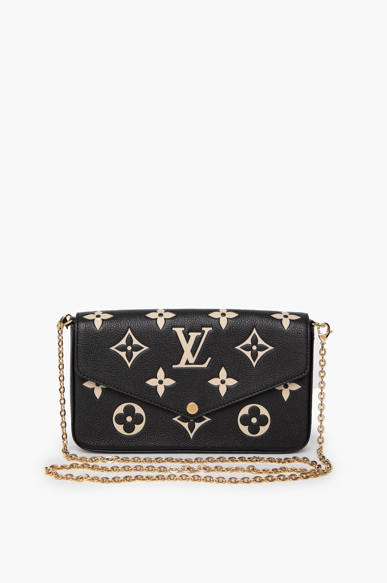 Louis Vuitton Black Felicie Pochette Bag