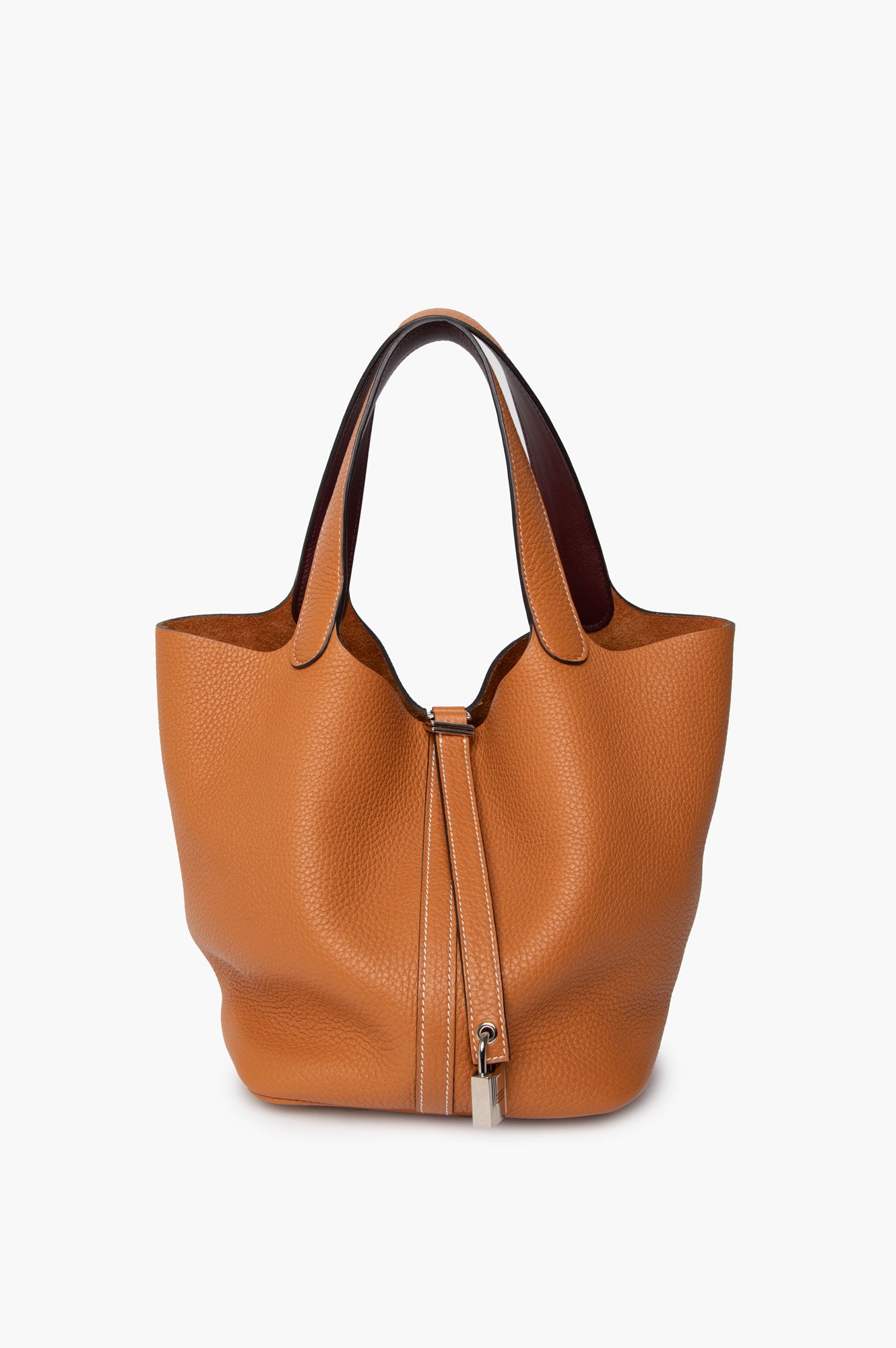 Hermes 2017 Picotin 22 Gold Clemence SHW Bag