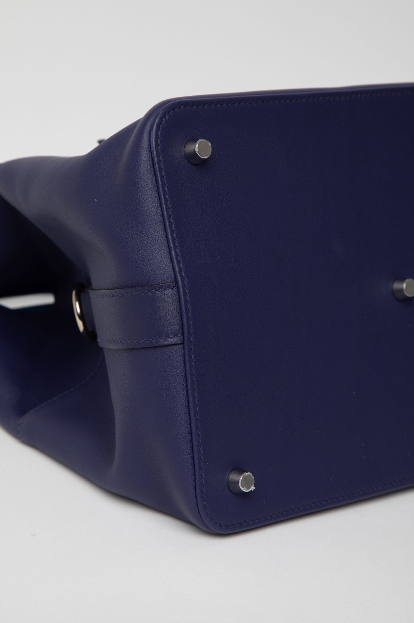 Hermes 2019 Blue Tool Box 26 Swift SHW Handbag