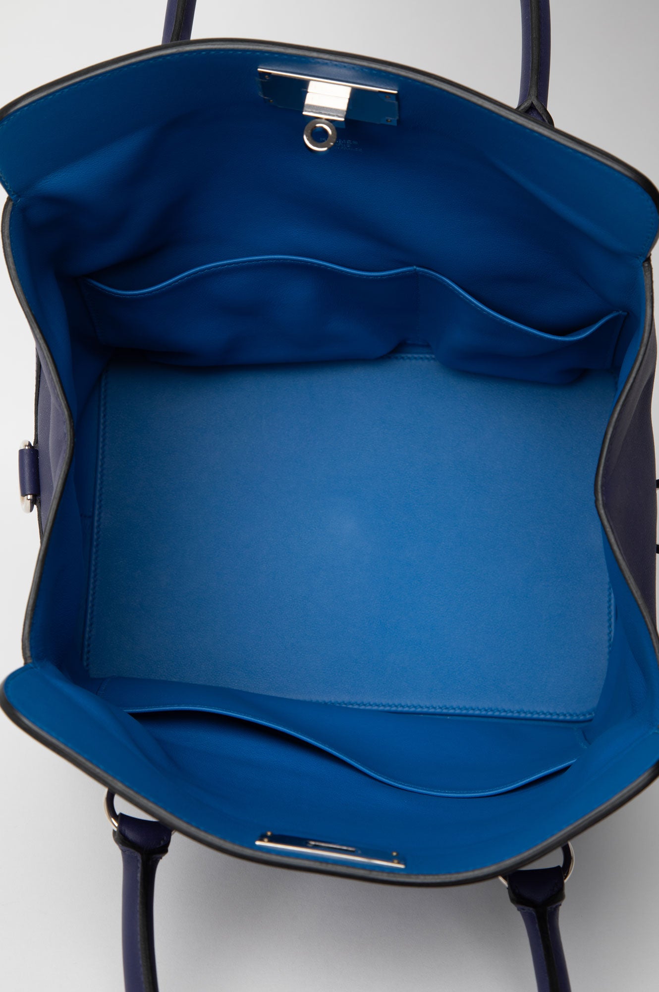 Hermes 2019 Blue Tool Box 26 Swift SHW Handbag