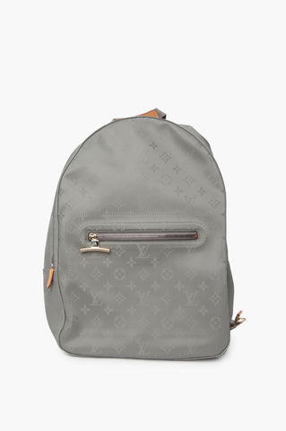 Louis Vuitton Grey Backpack Mens