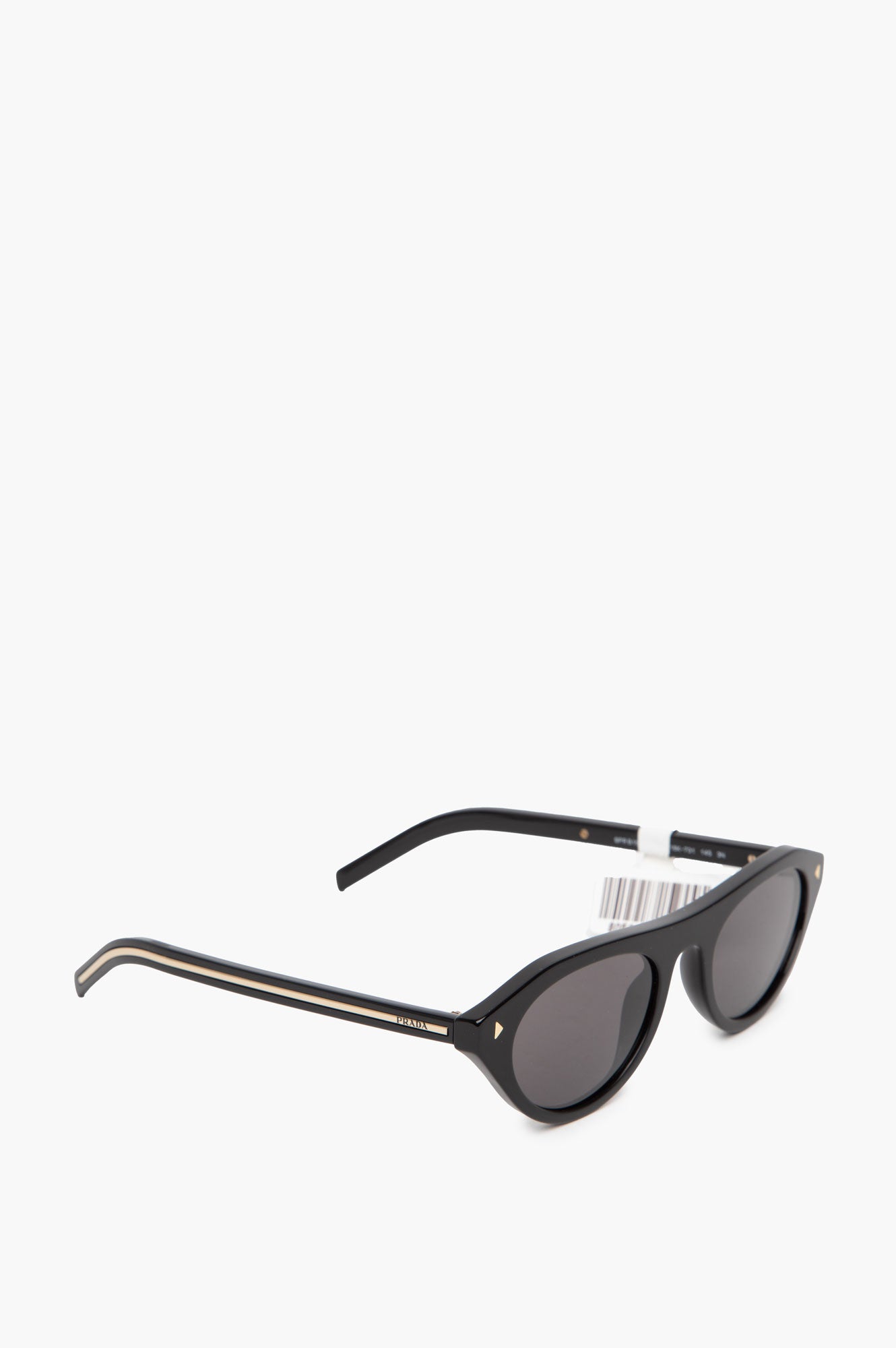 Prada PR B15S Black Sunglasses