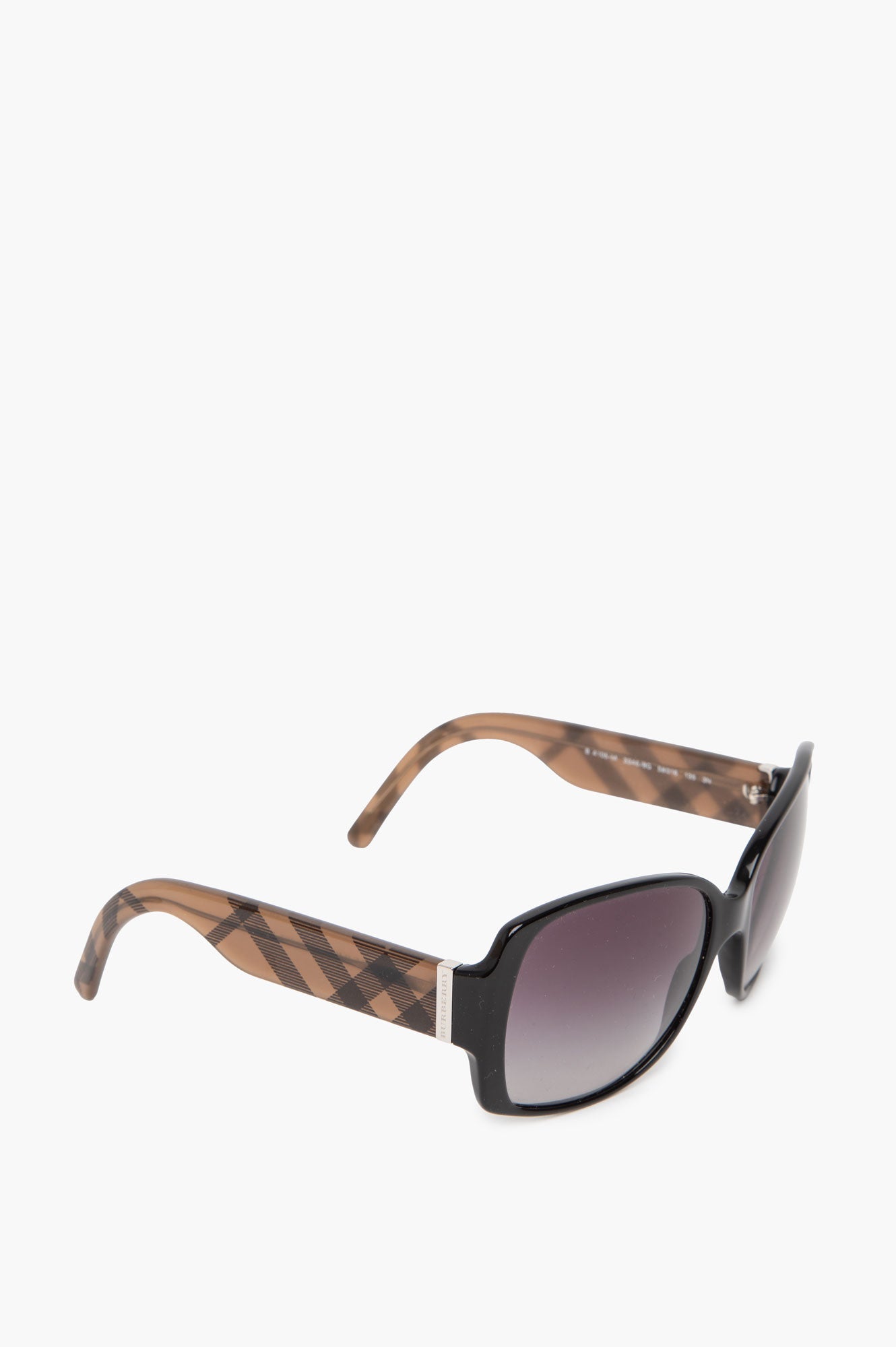 Burberry Black/Taupe Nova Check BE4160 Square Sunglasses