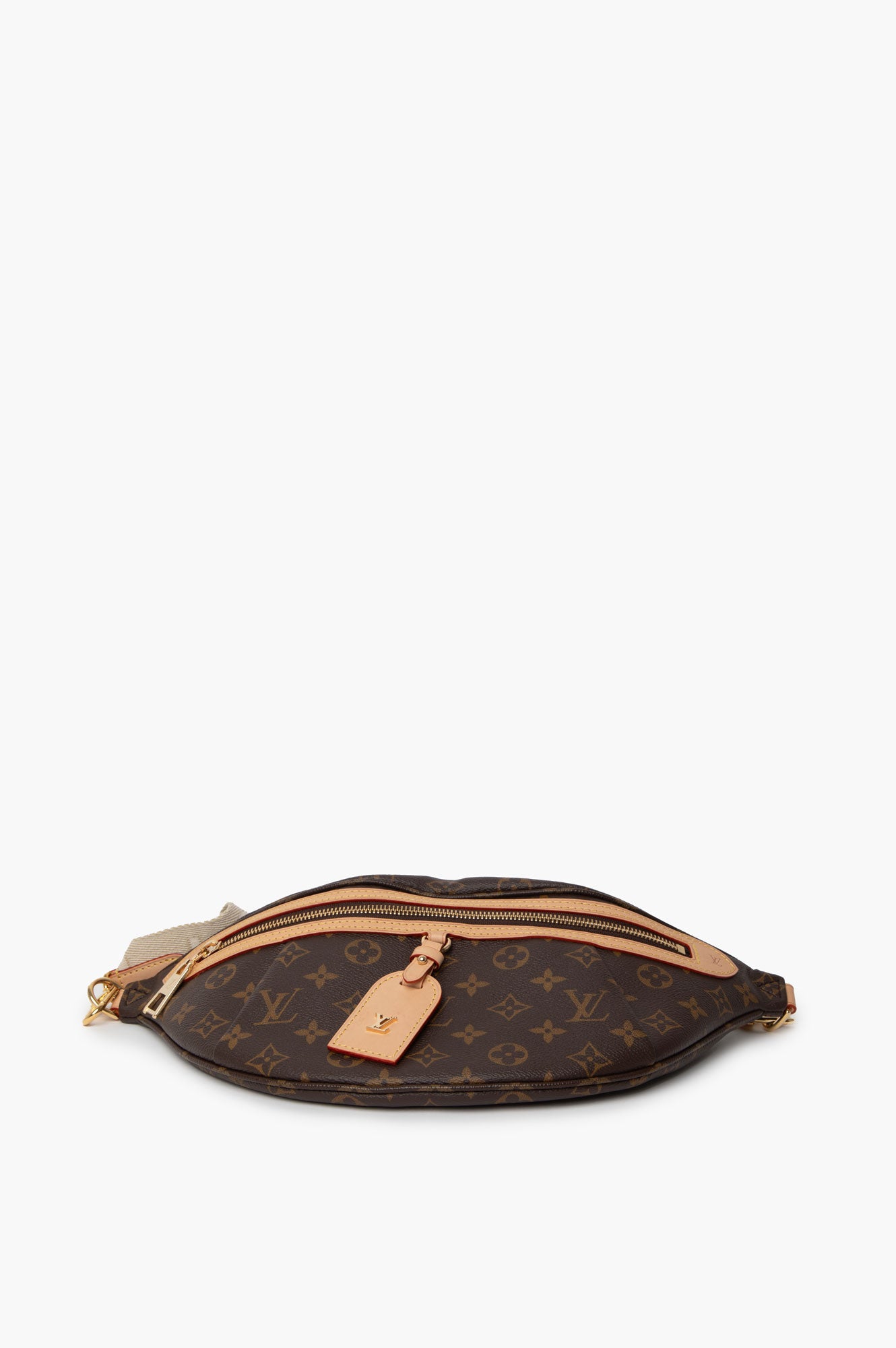 Louis Vuitton High Rise Brown Canvas Monogram Bumbag