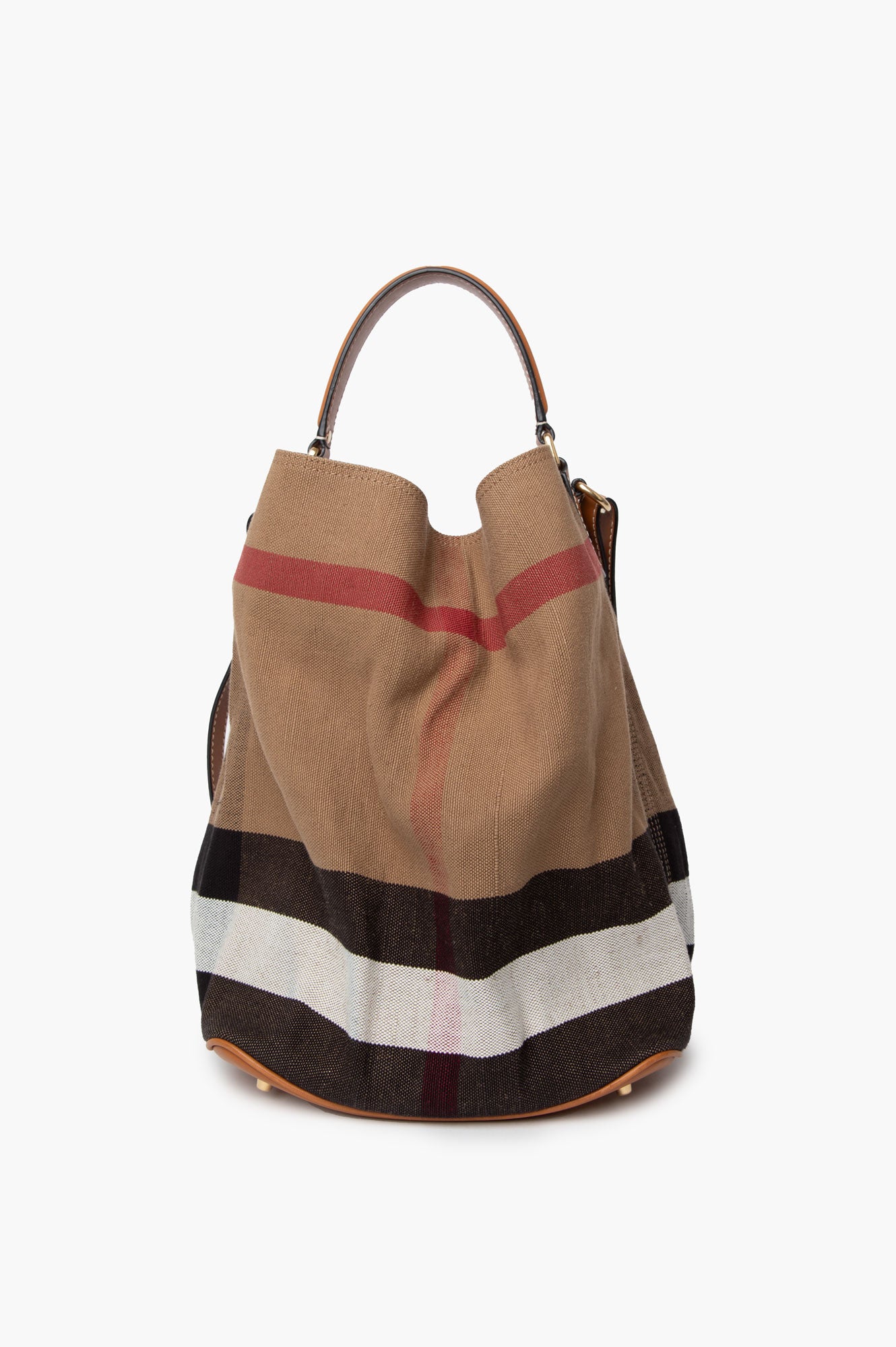 Burberry Nova Check Ashby Bucket Bag