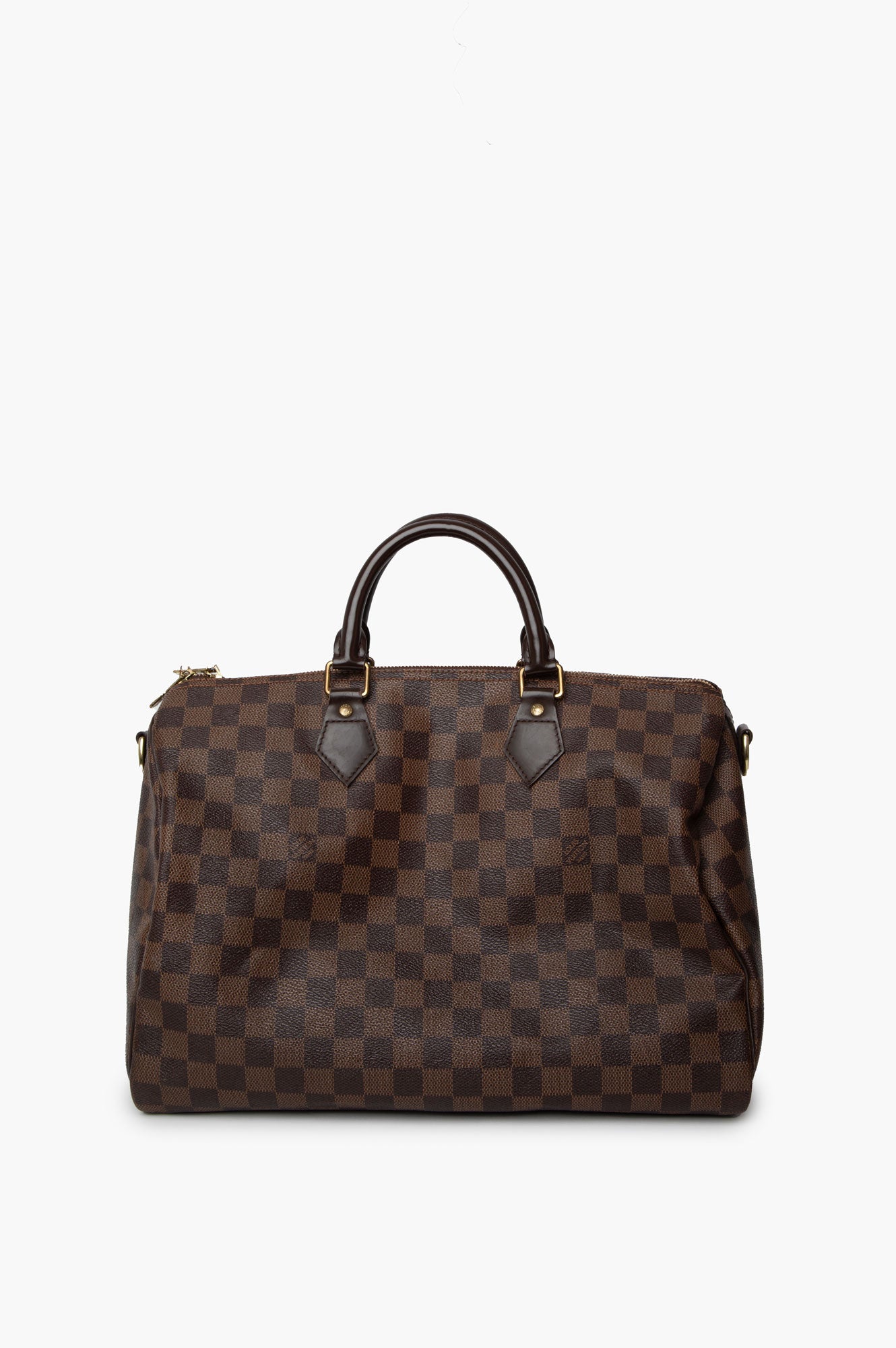 Louis Vuitton Damier Ebene Speedy 35 with Strap