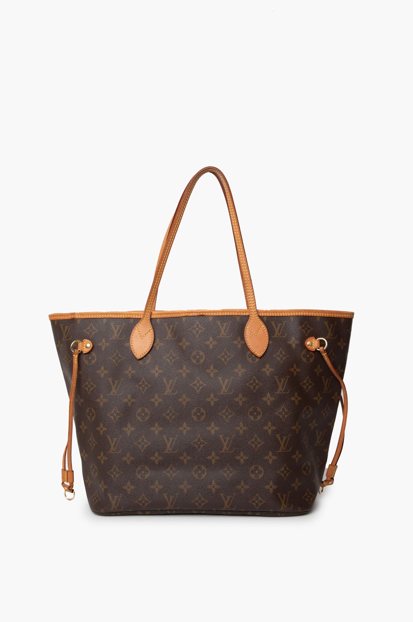 Louis Vuitton Brown Monogram Neverfull MM Tote Bag