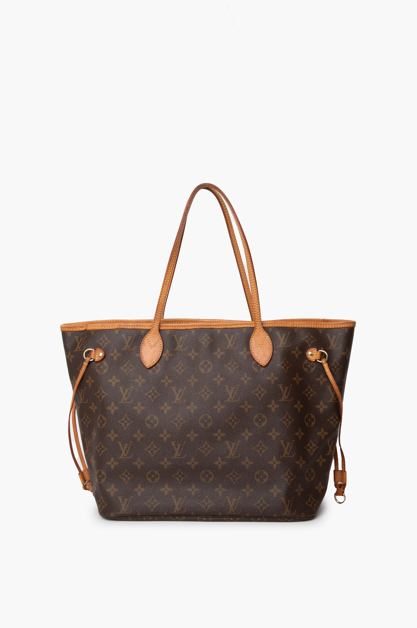 Louis Vuitton Brown Monogram Neverfull MM Tote Bag
