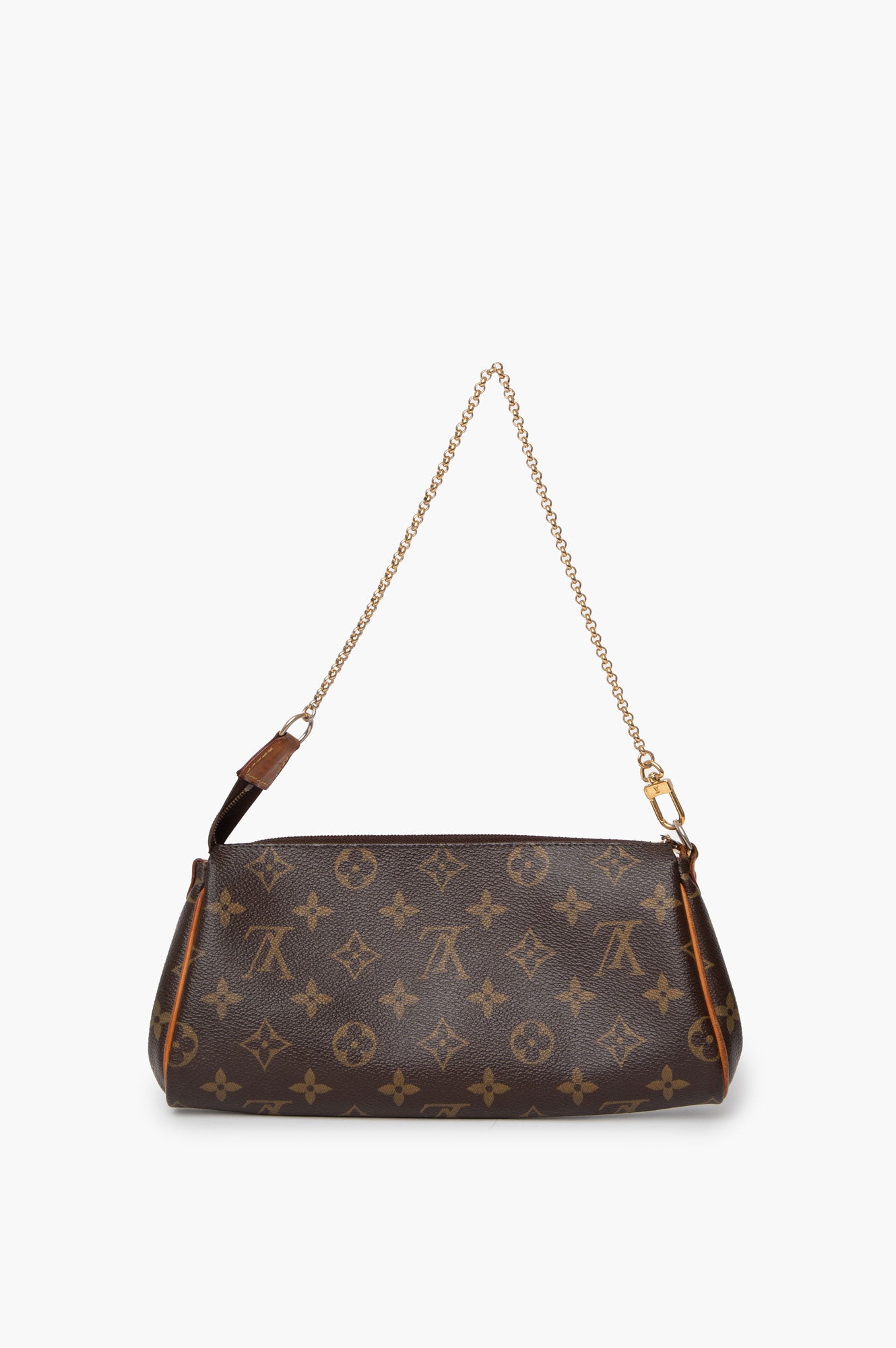 Louis Vuitton Brown Monogram Eva Bag With Chain and Strap