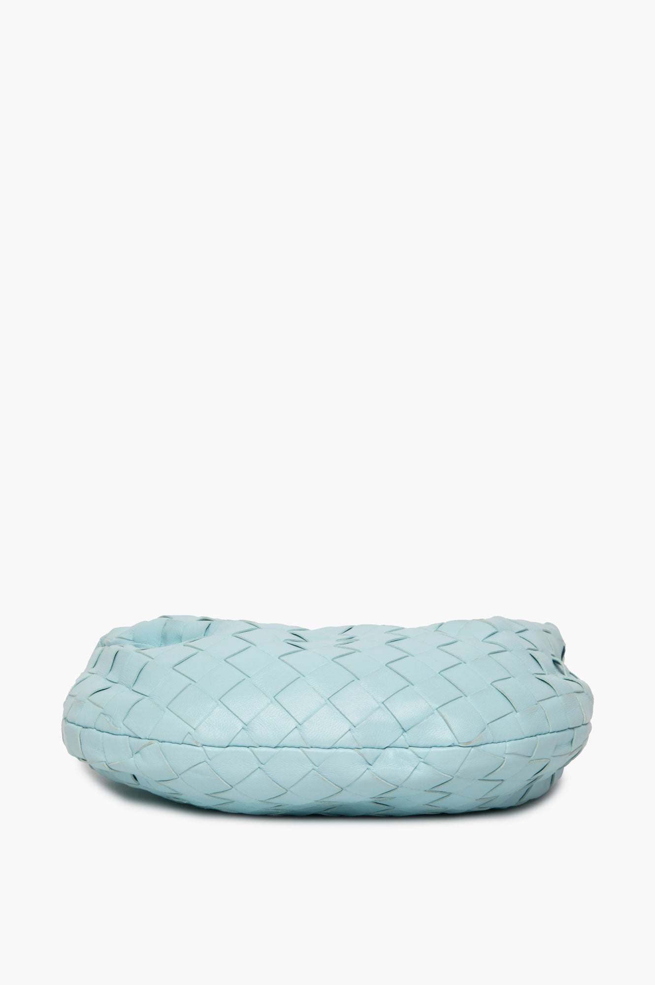 Bottega Veneta Light Blue Nappa Intrecciato Mini Jodie